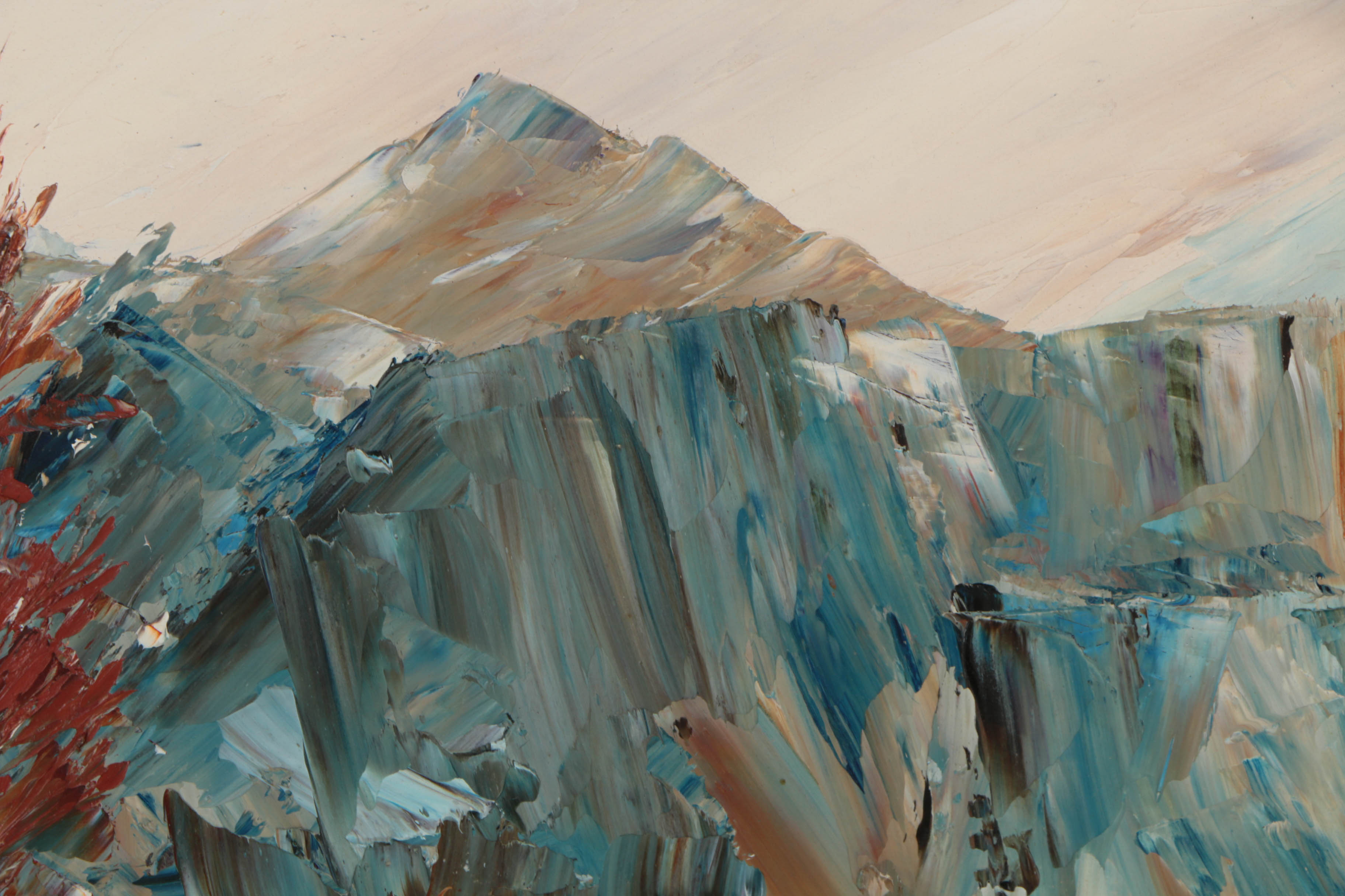 Dena Van Rhee Oil on Masonite "Majesty"