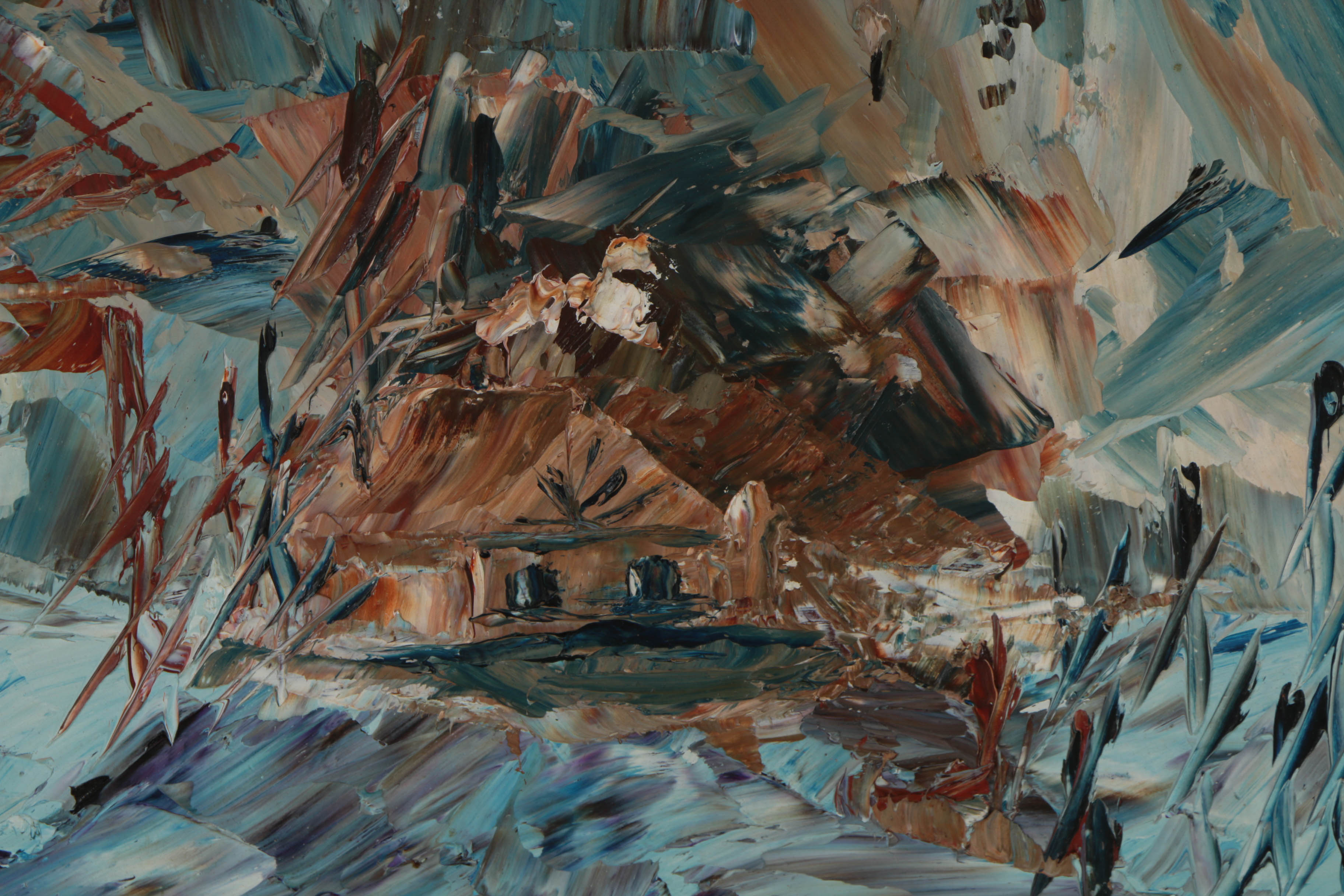 Dena Van Rhee Oil on Masonite "Majesty"