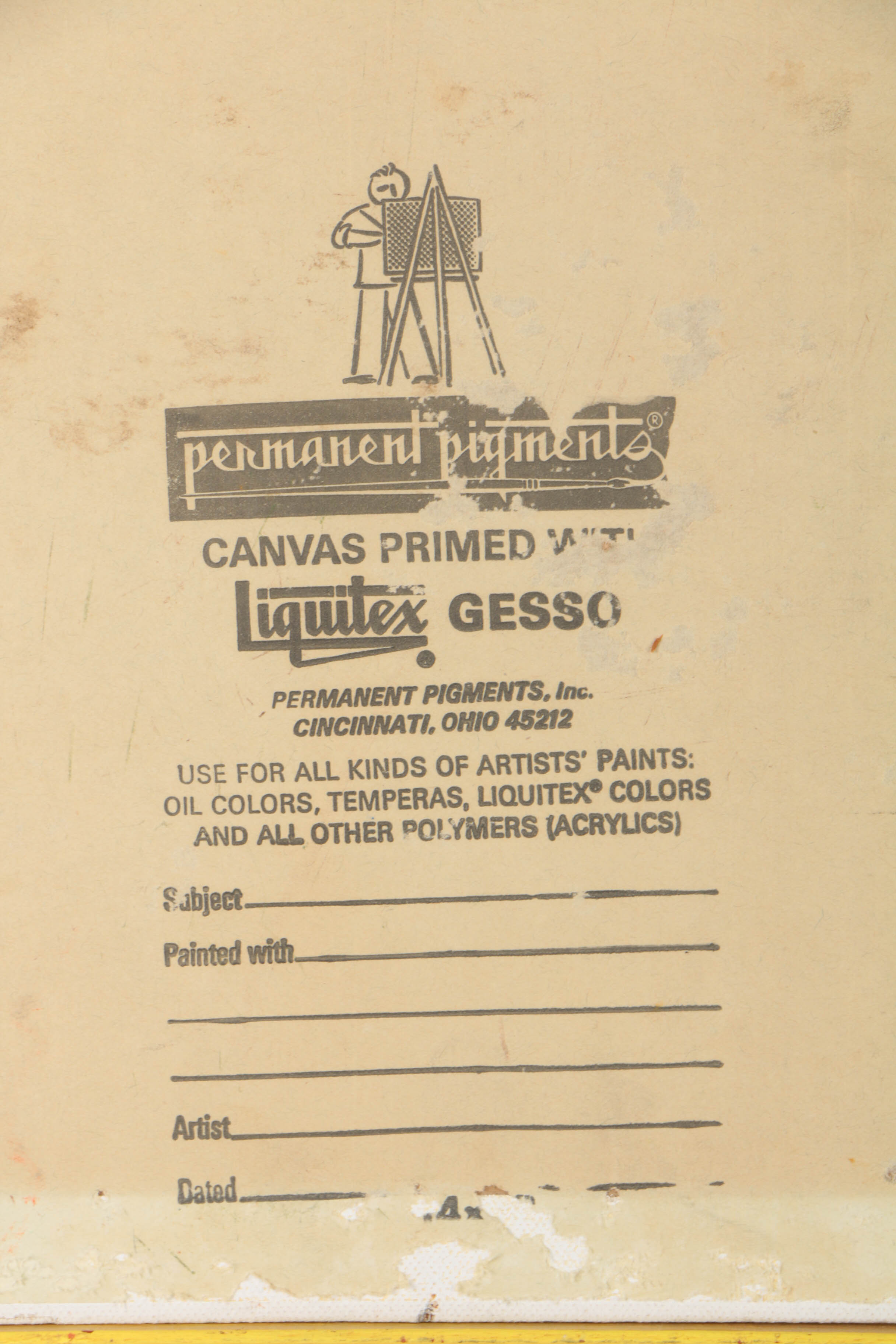 Oil on Canvas Board of a Still Life