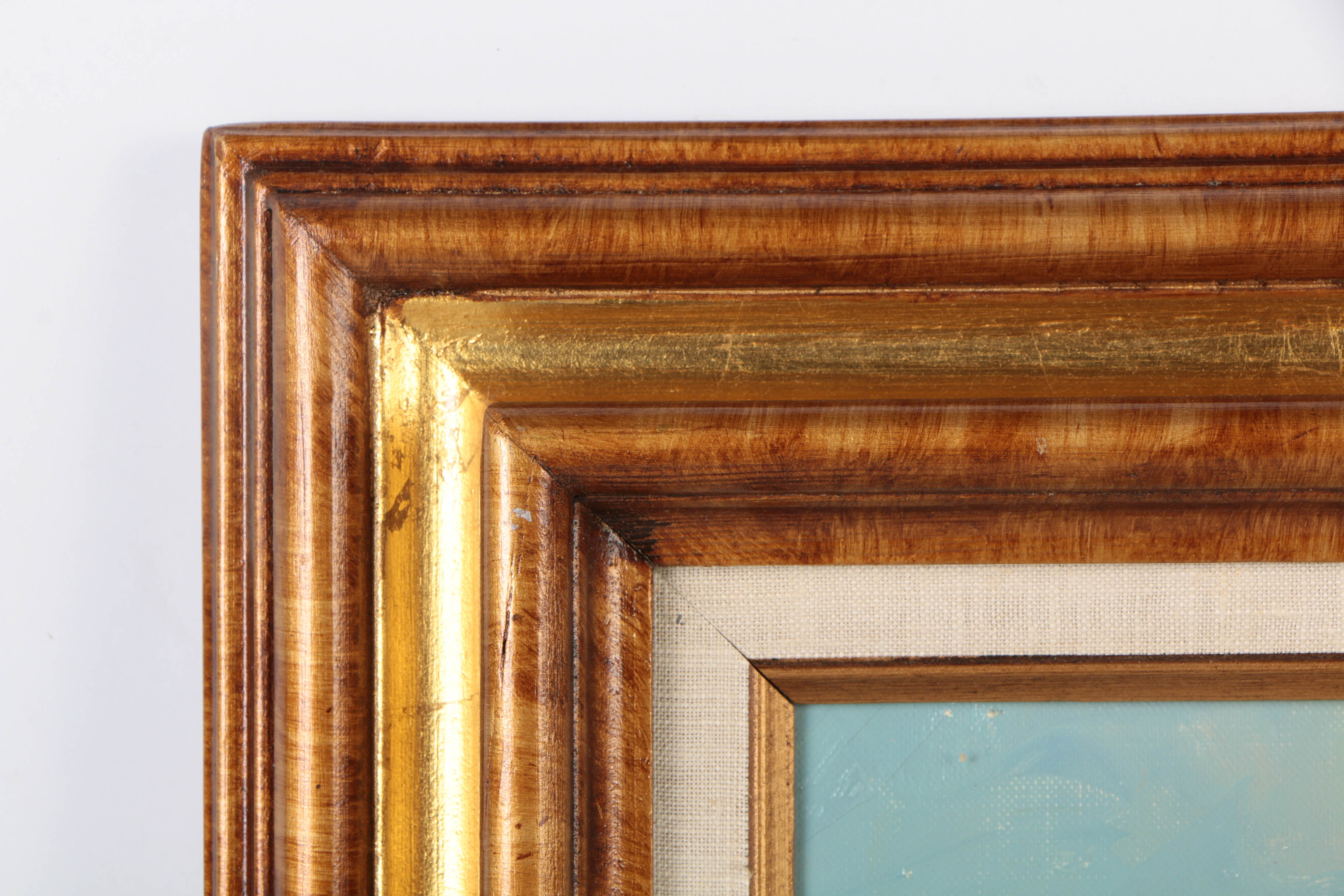 R. Cristi Oil on Canvas Seascape Painting