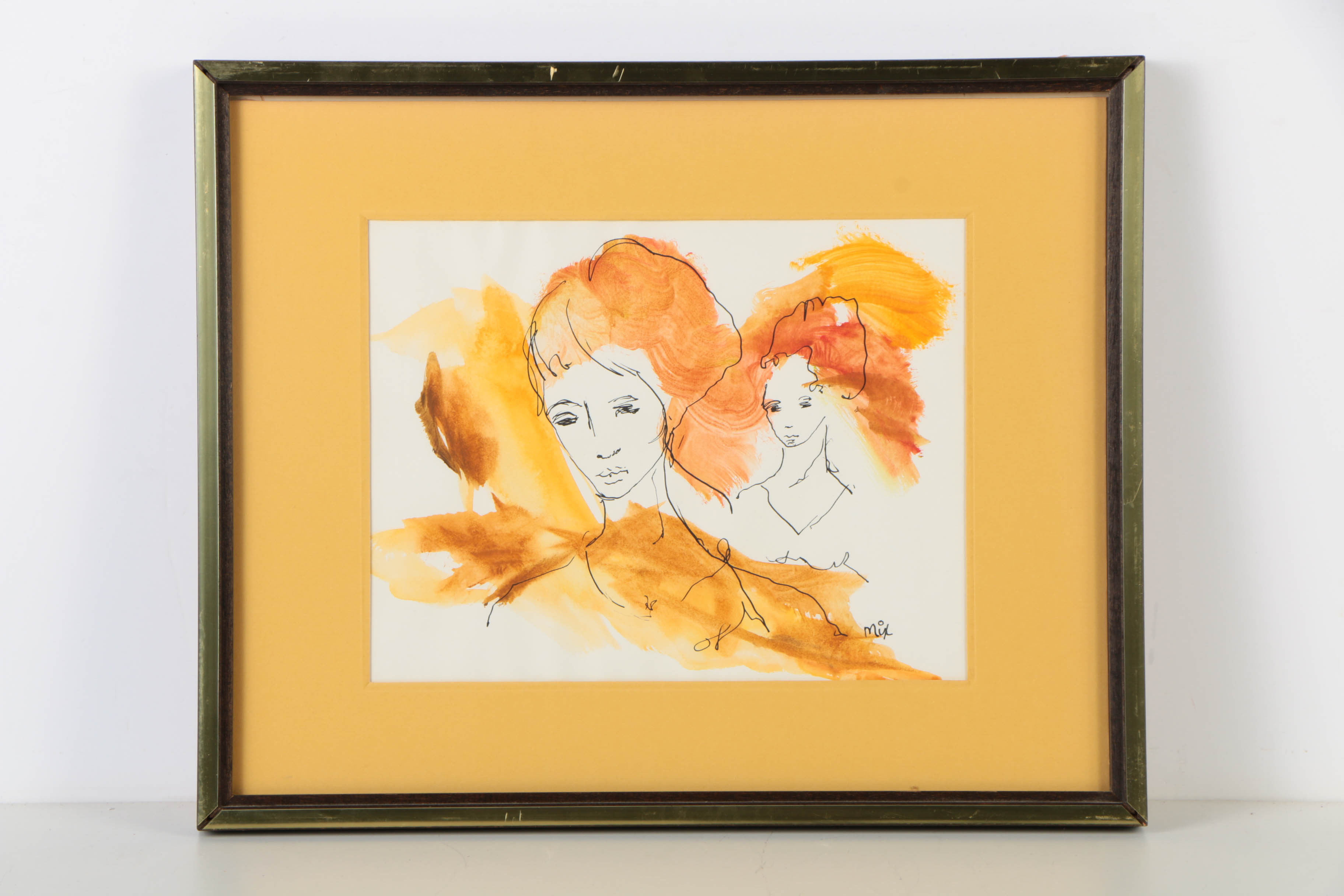 Watercolor Paintings of Figurative Imagery