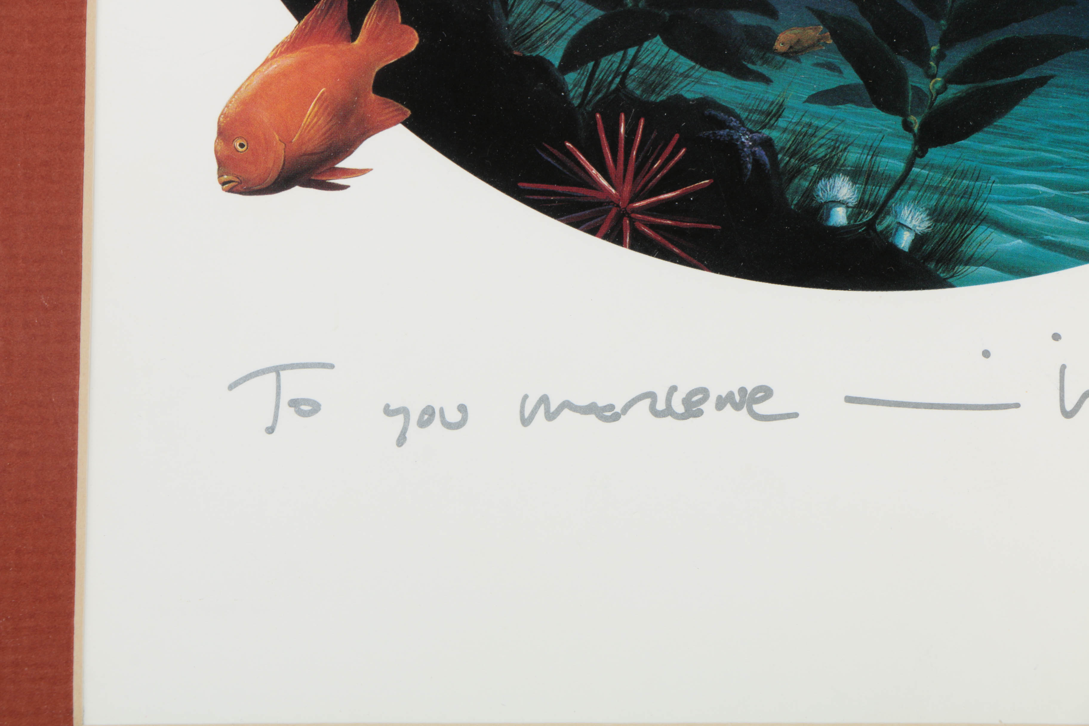 Robert Wyland Offset Lithograph "Orca Journey"