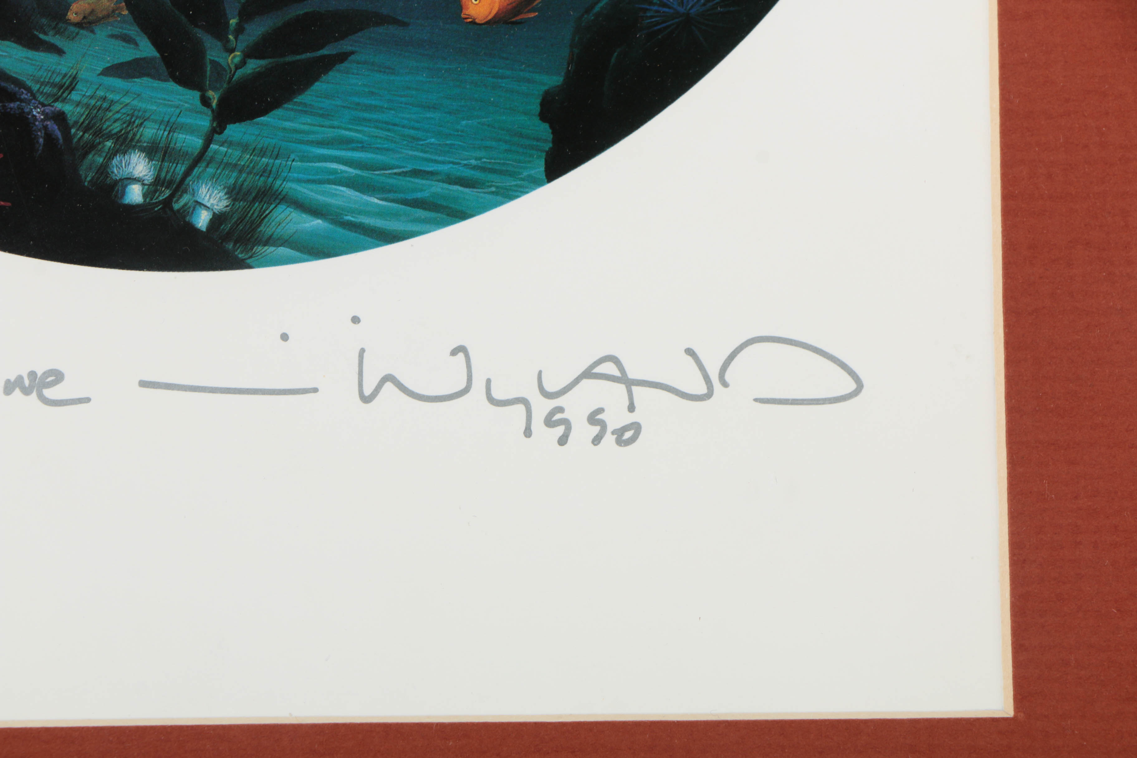 Robert Wyland Offset Lithograph "Orca Journey"