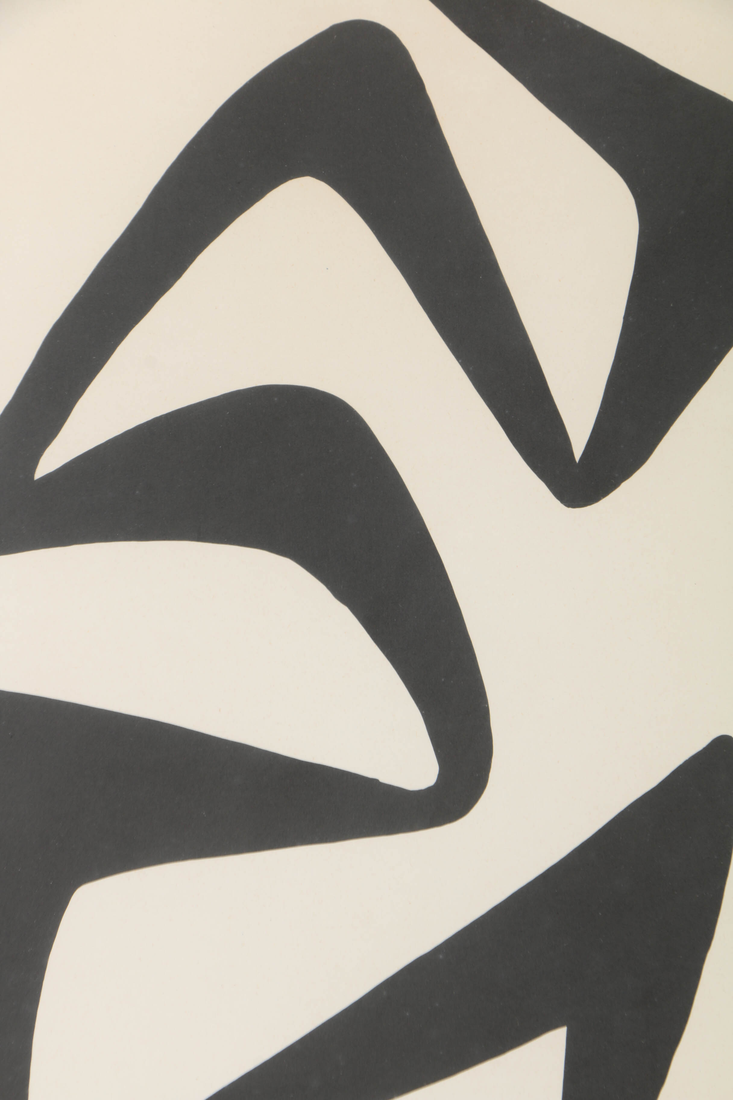 Lithograph on Paper After Alexander Calder's "Stabile"