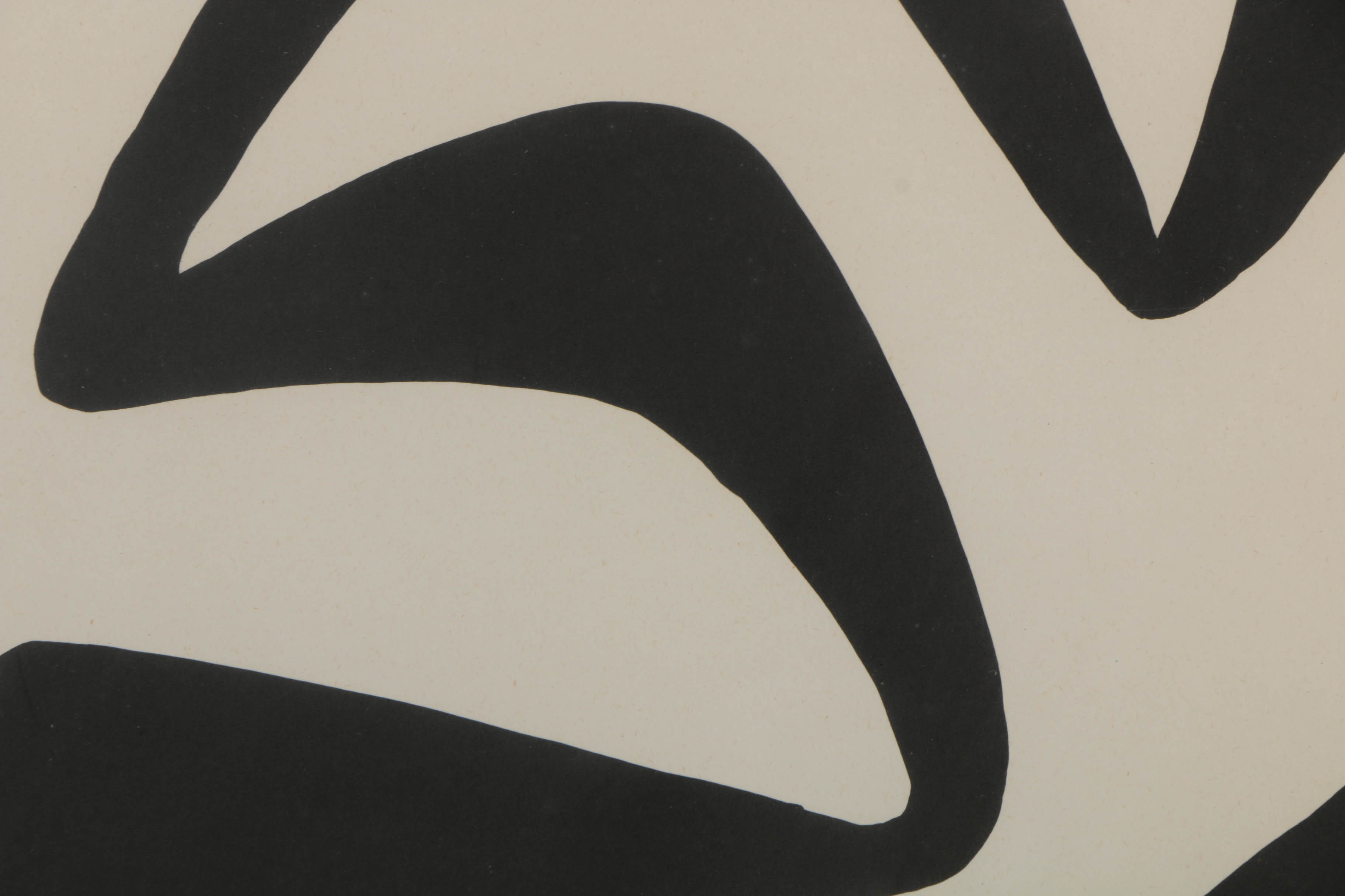 Lithograph on Paper After Alexander Calder's "Stabile"