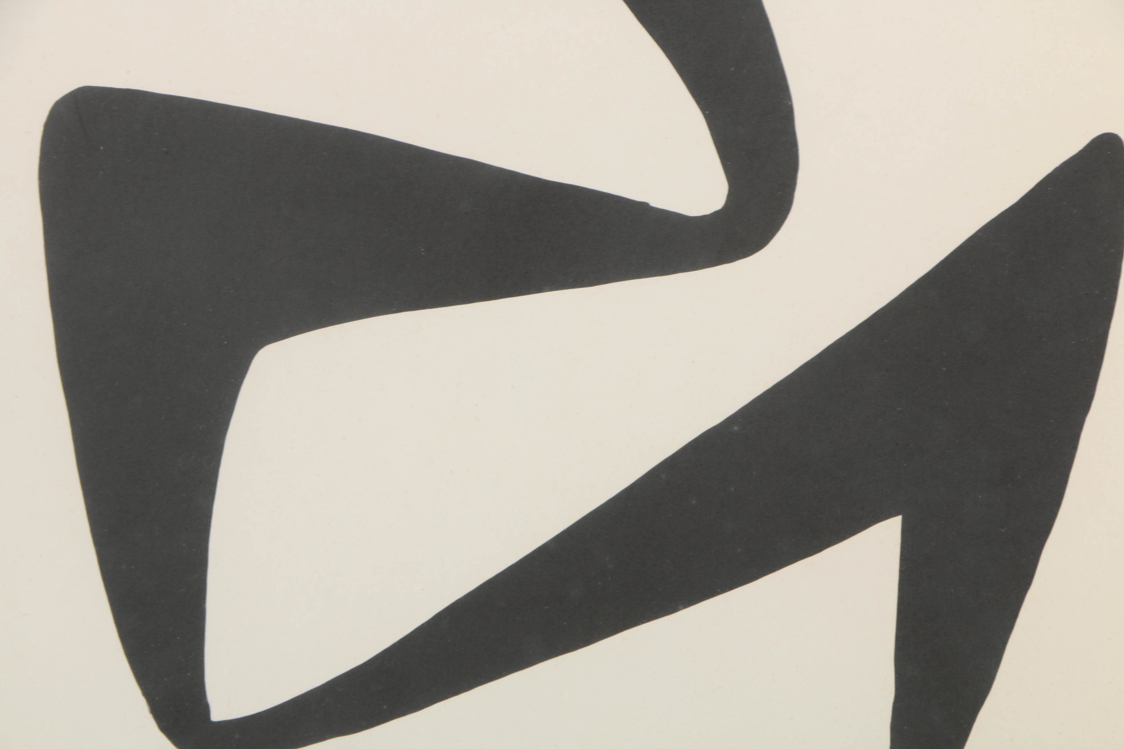 Lithograph on Paper After Alexander Calder's "Stabile"