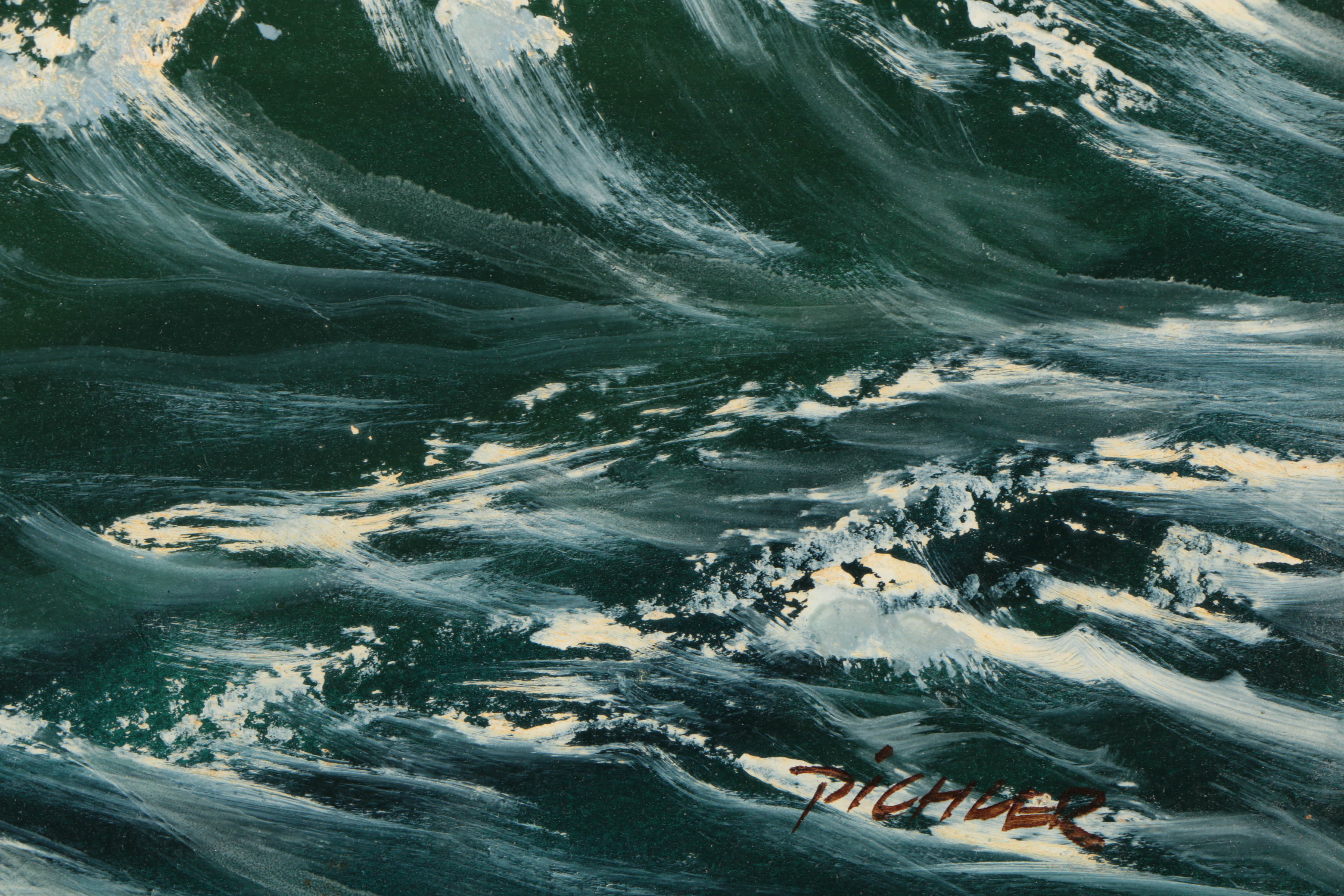 Scenic Oil Paintings by Pichler and Nueberg