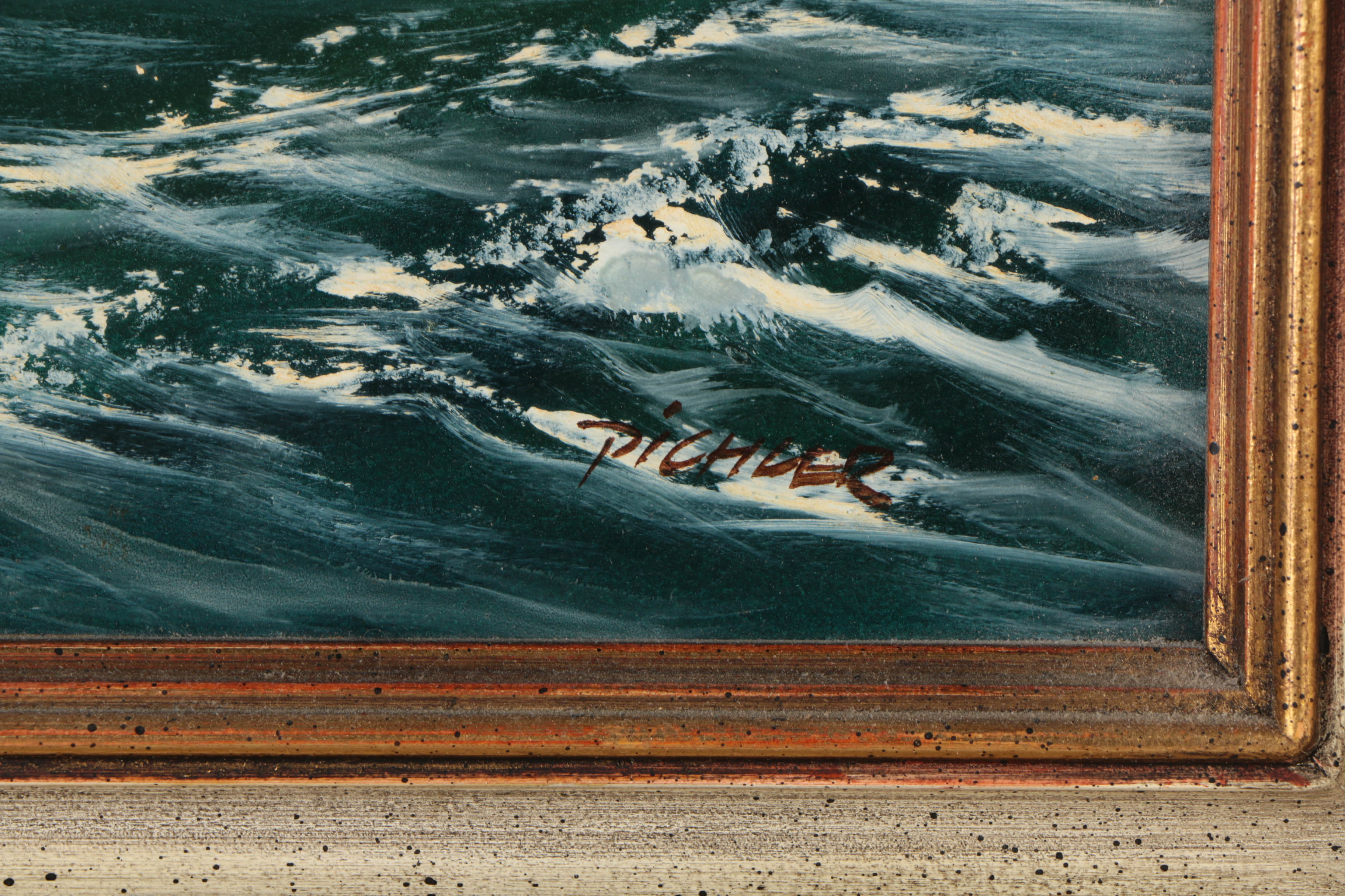 Scenic Oil Paintings by Pichler and Nueberg