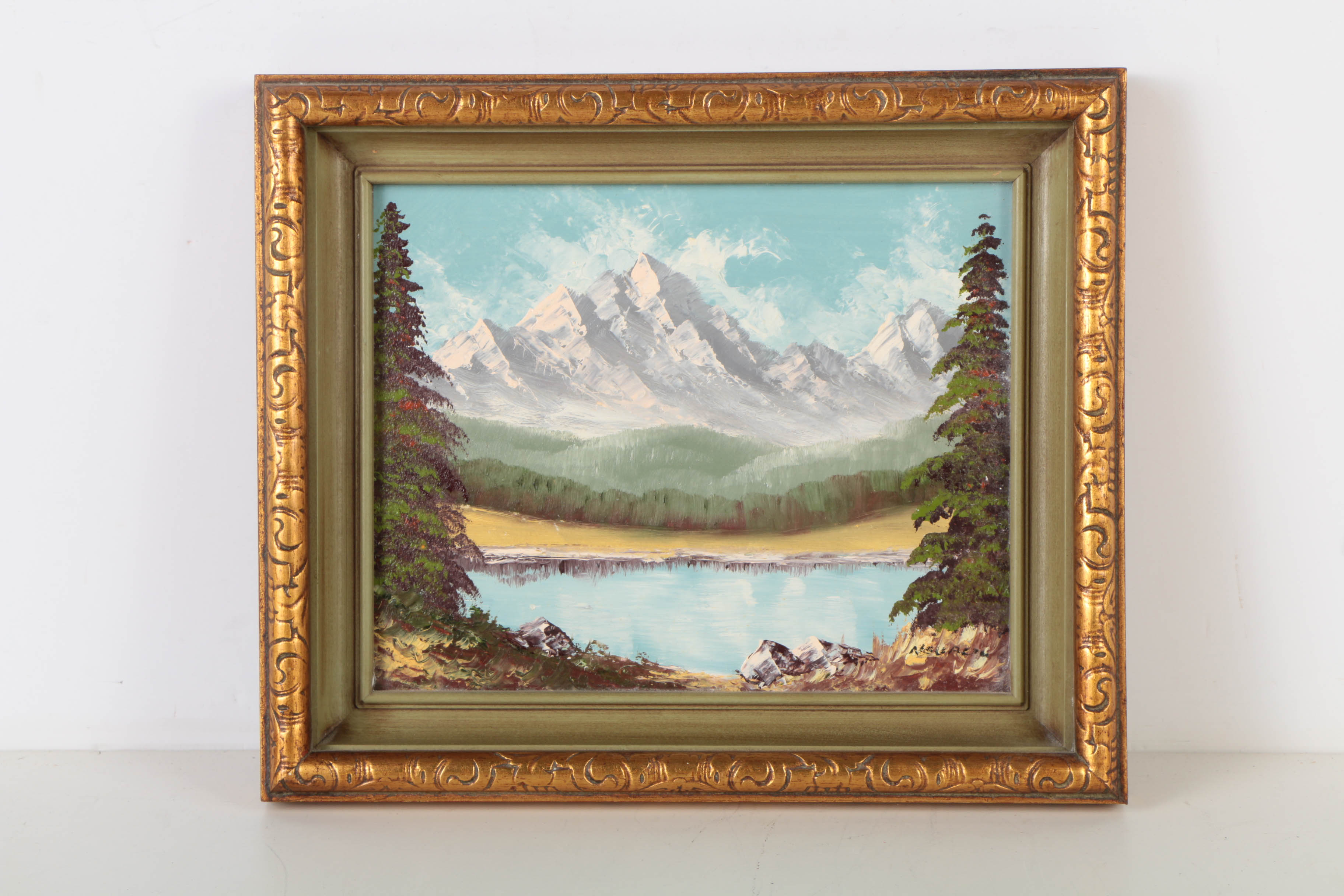 Scenic Oil Paintings by Pichler and Nueberg
