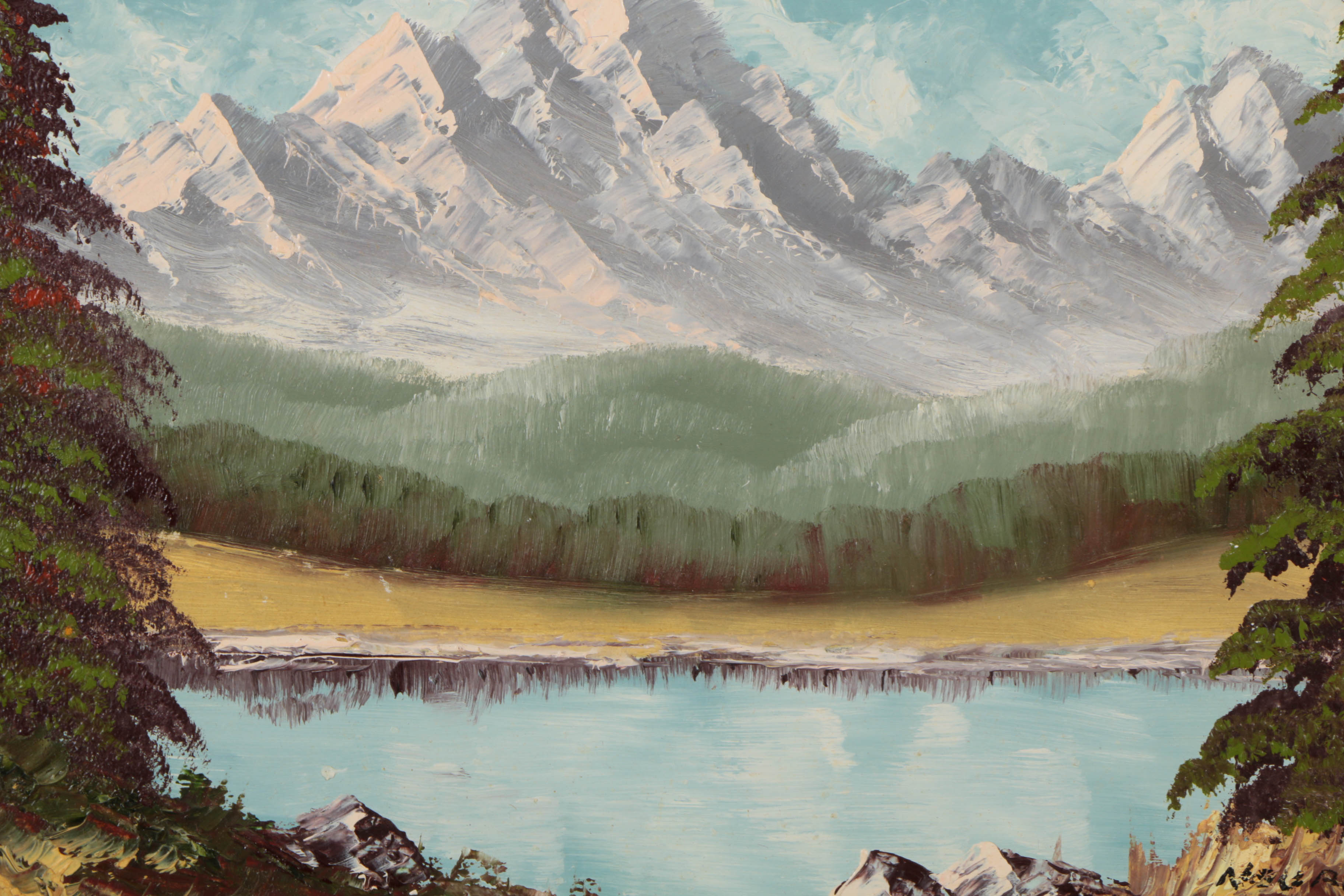 Scenic Oil Paintings by Pichler and Nueberg