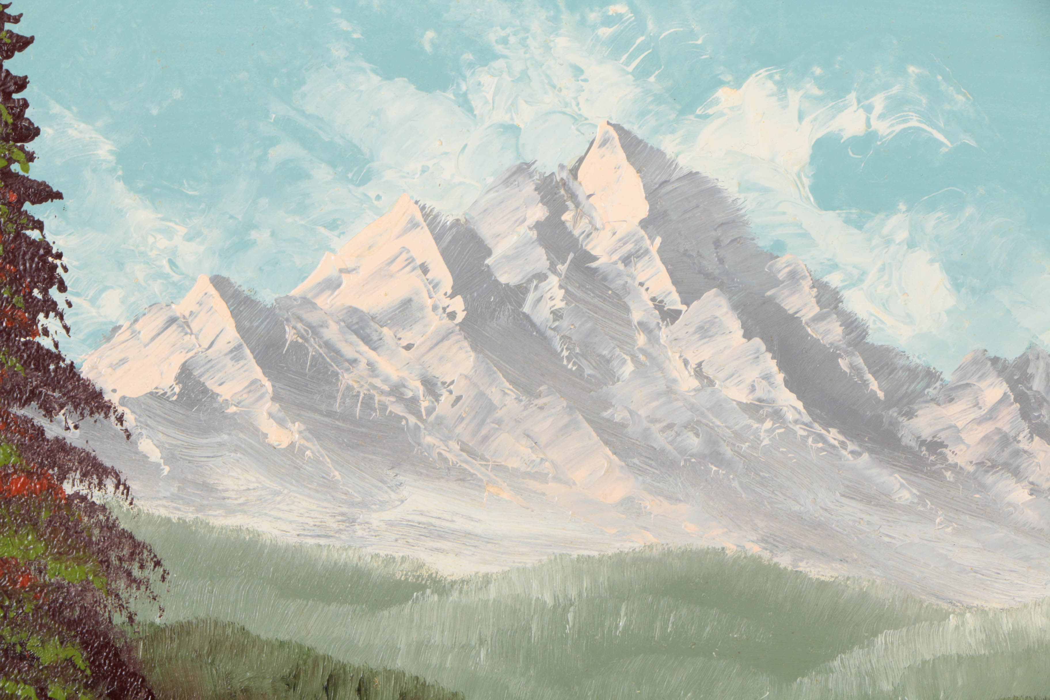 Scenic Oil Paintings by Pichler and Nueberg