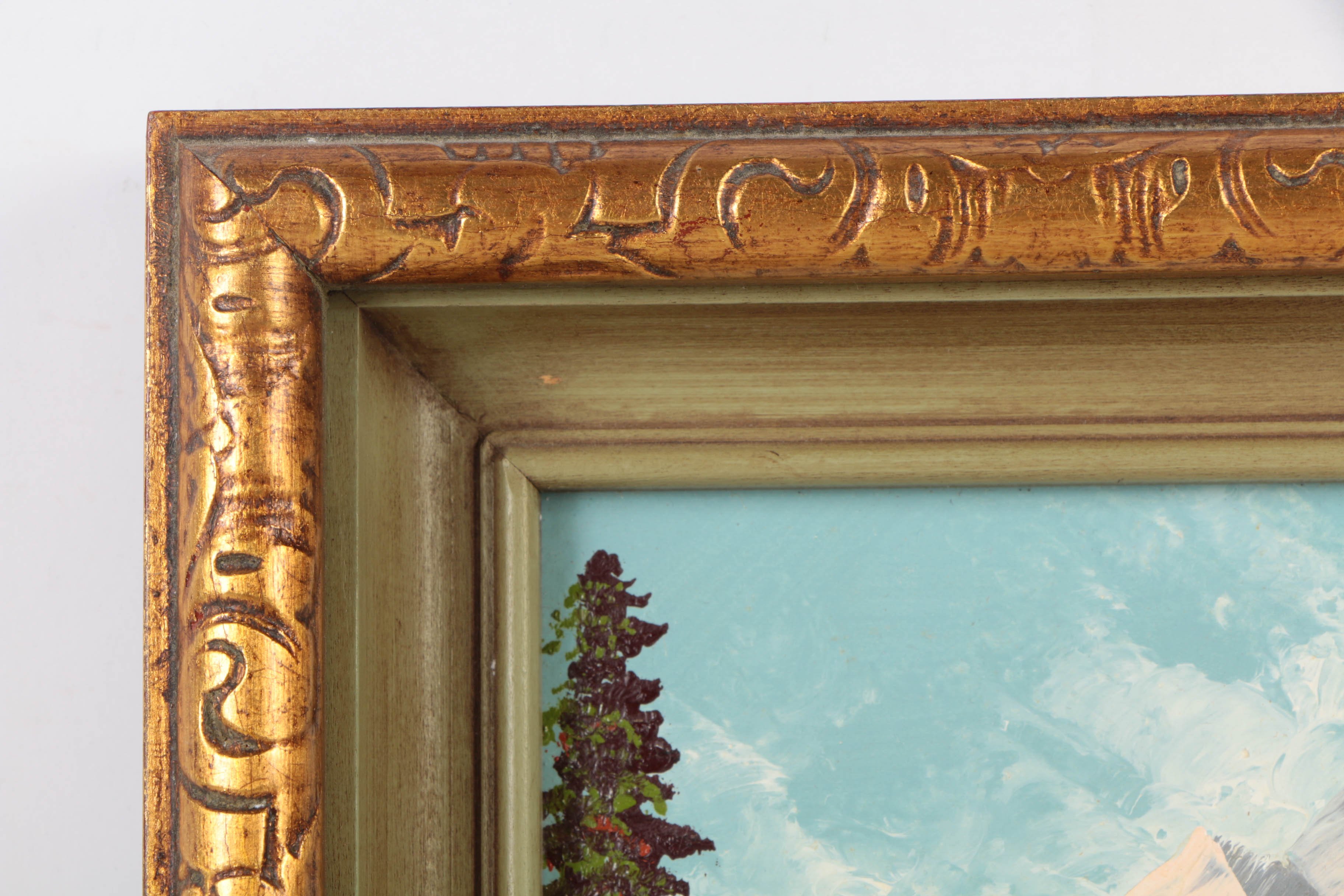 Scenic Oil Paintings by Pichler and Nueberg