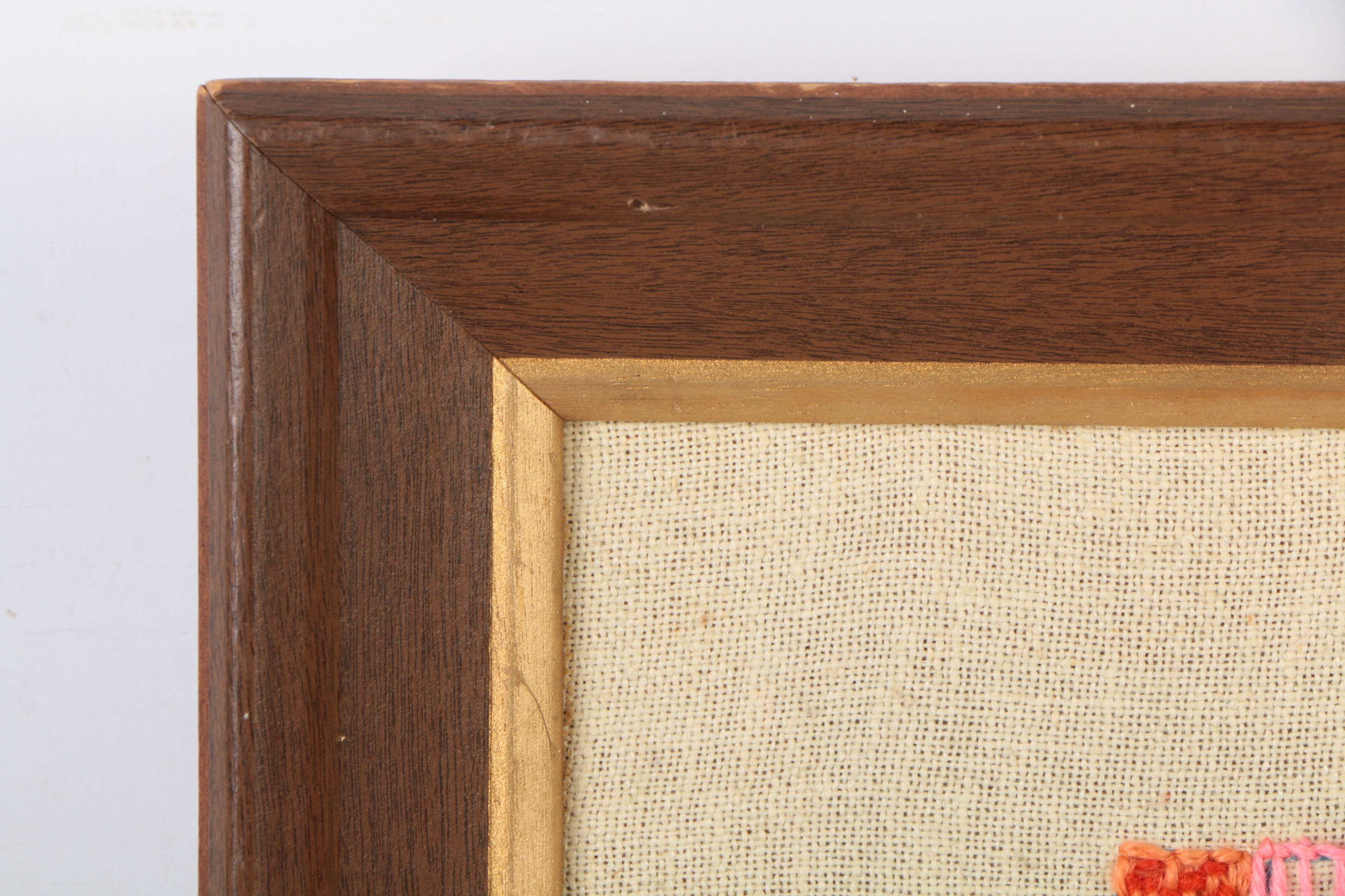 Two Hand Embroidered Art Pieces