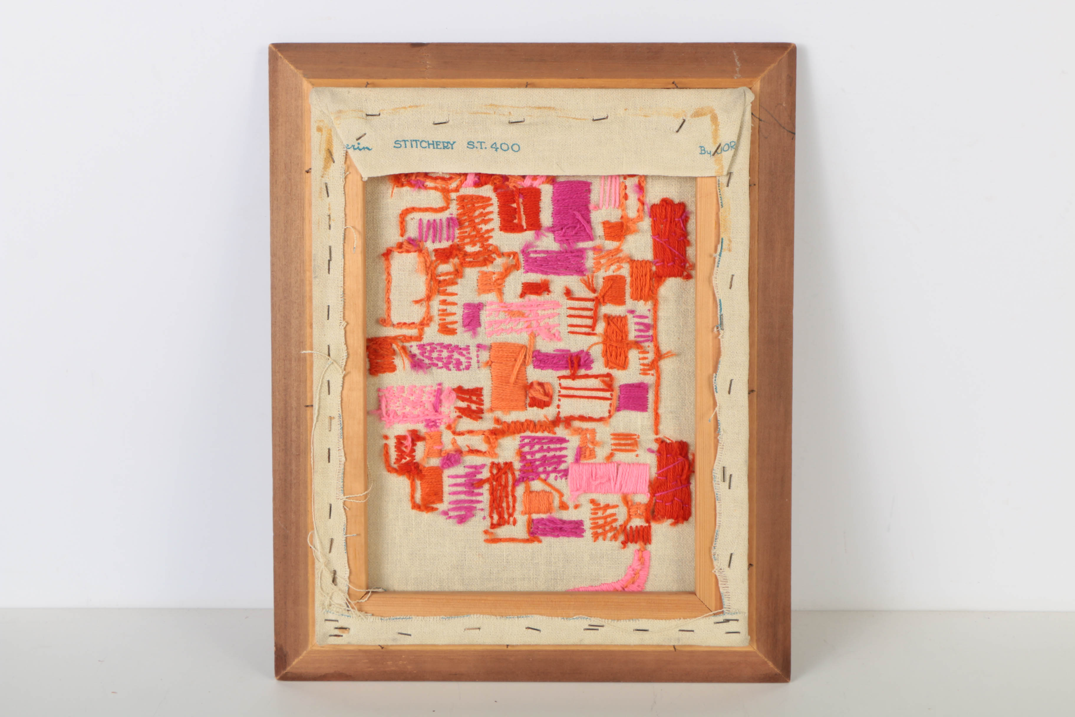 Two Hand Embroidered Art Pieces