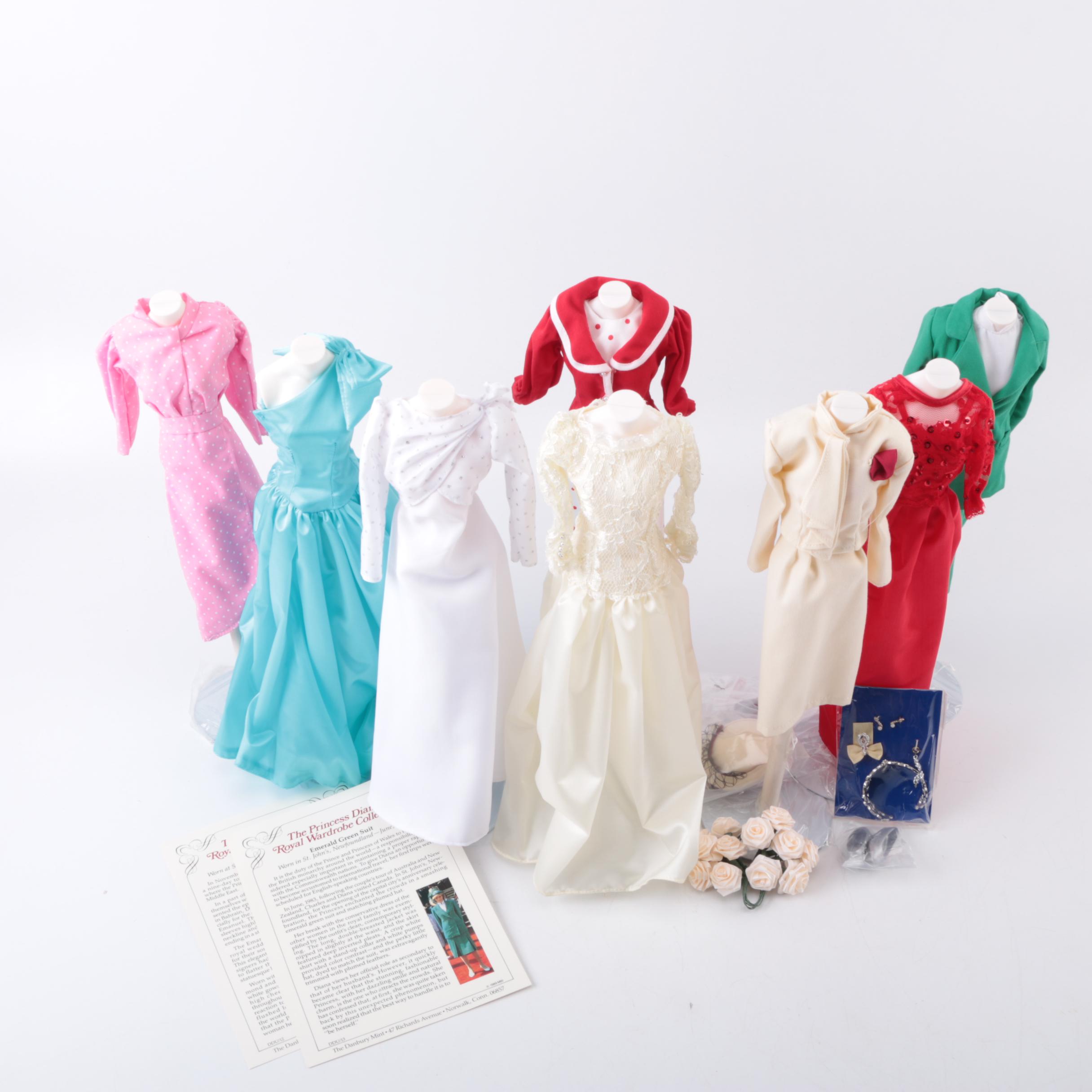 Danbury Mint Princess Diana "Royal Wardrobe Collection" Doll Clothing