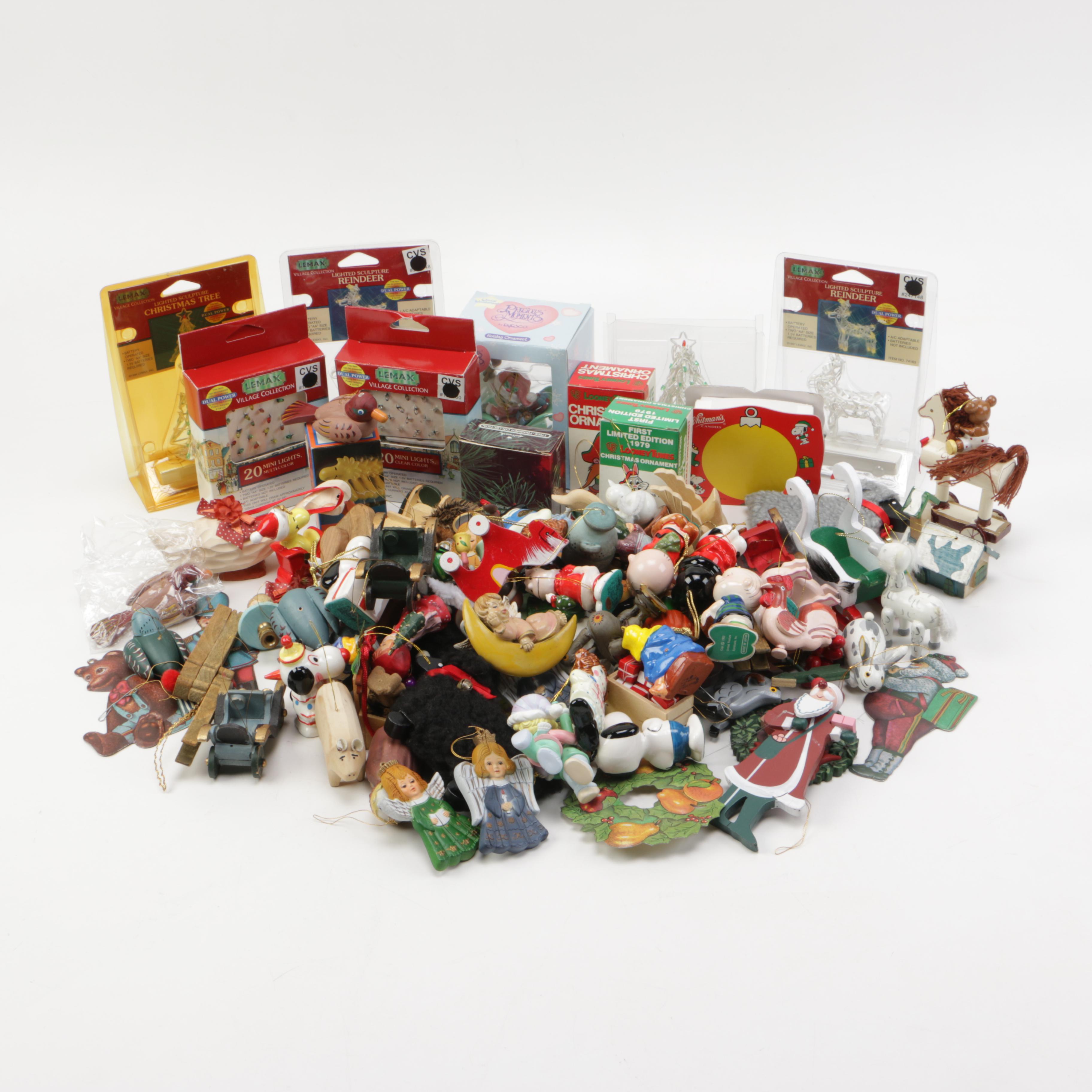 Assortment of Christmas Ornaments