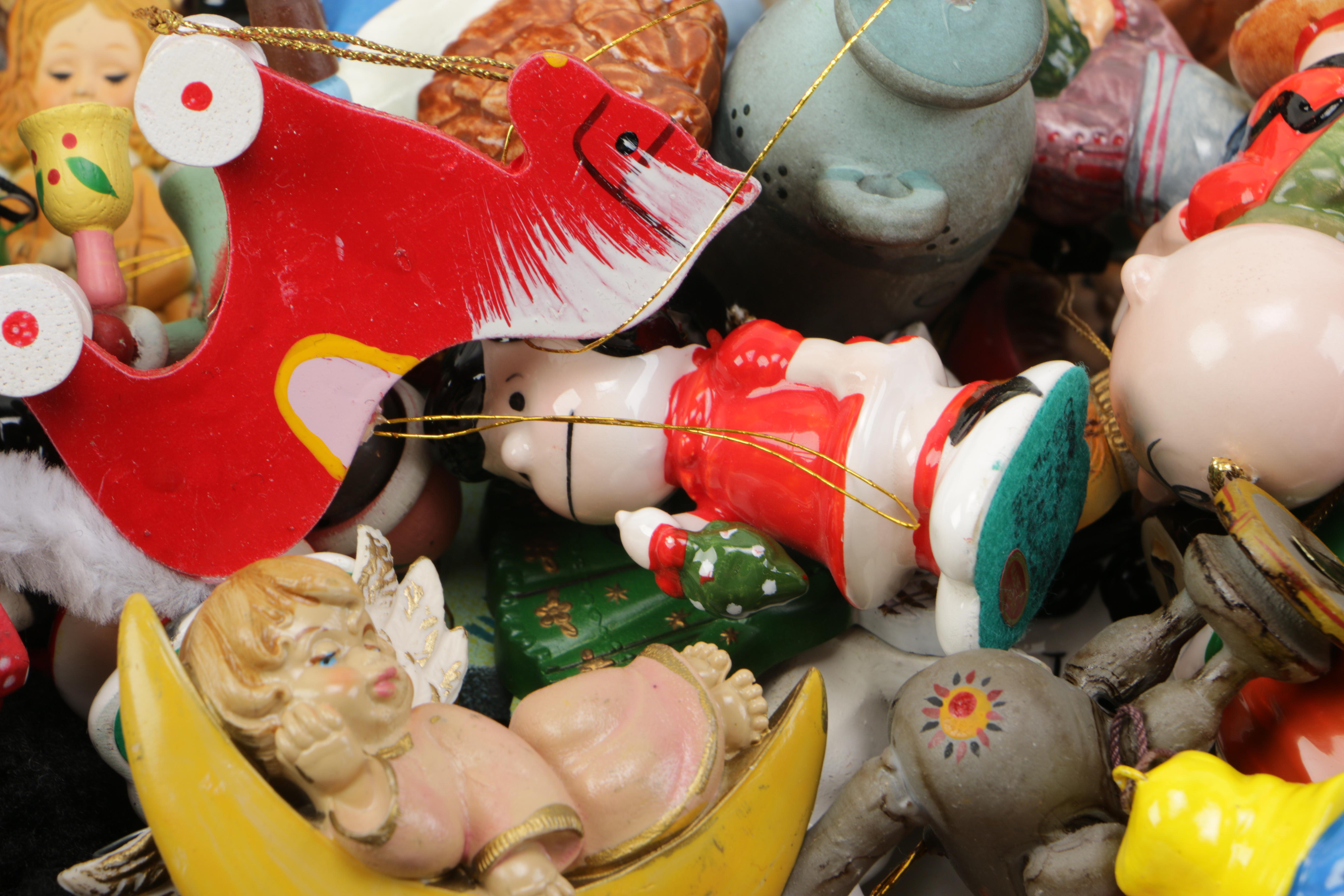 Assortment of Christmas Ornaments