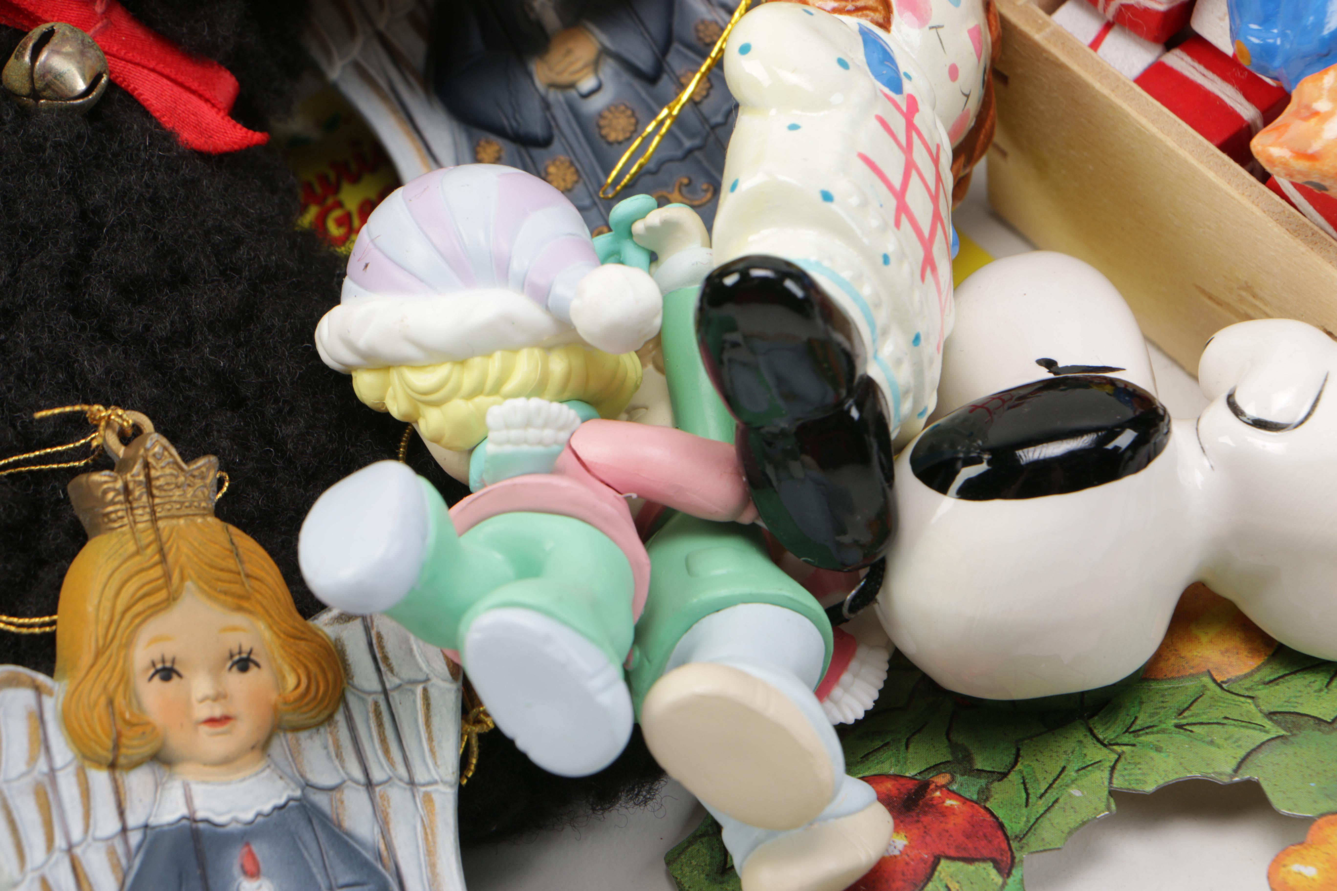 Assortment of Christmas Ornaments