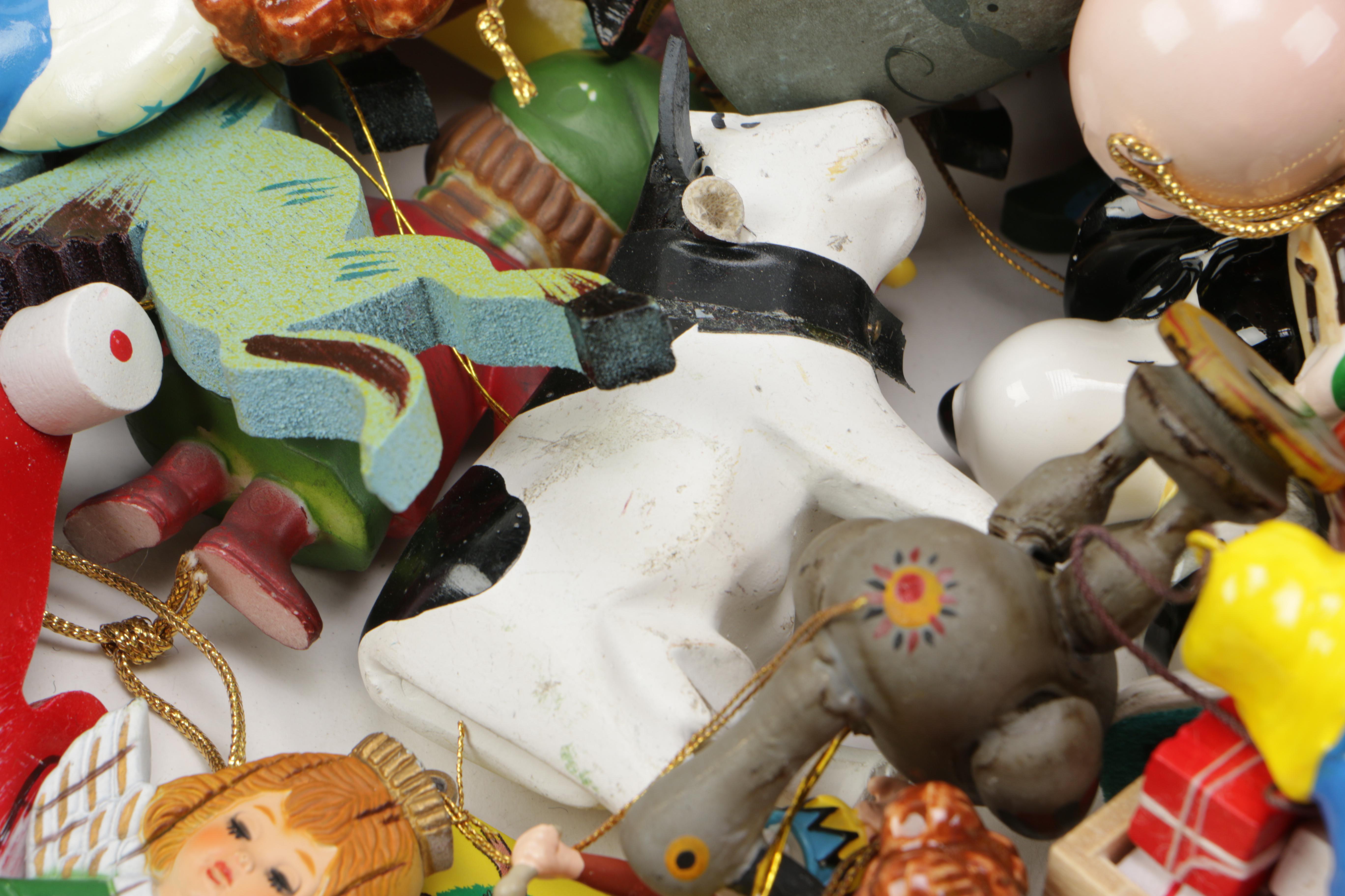 Assortment of Christmas Ornaments