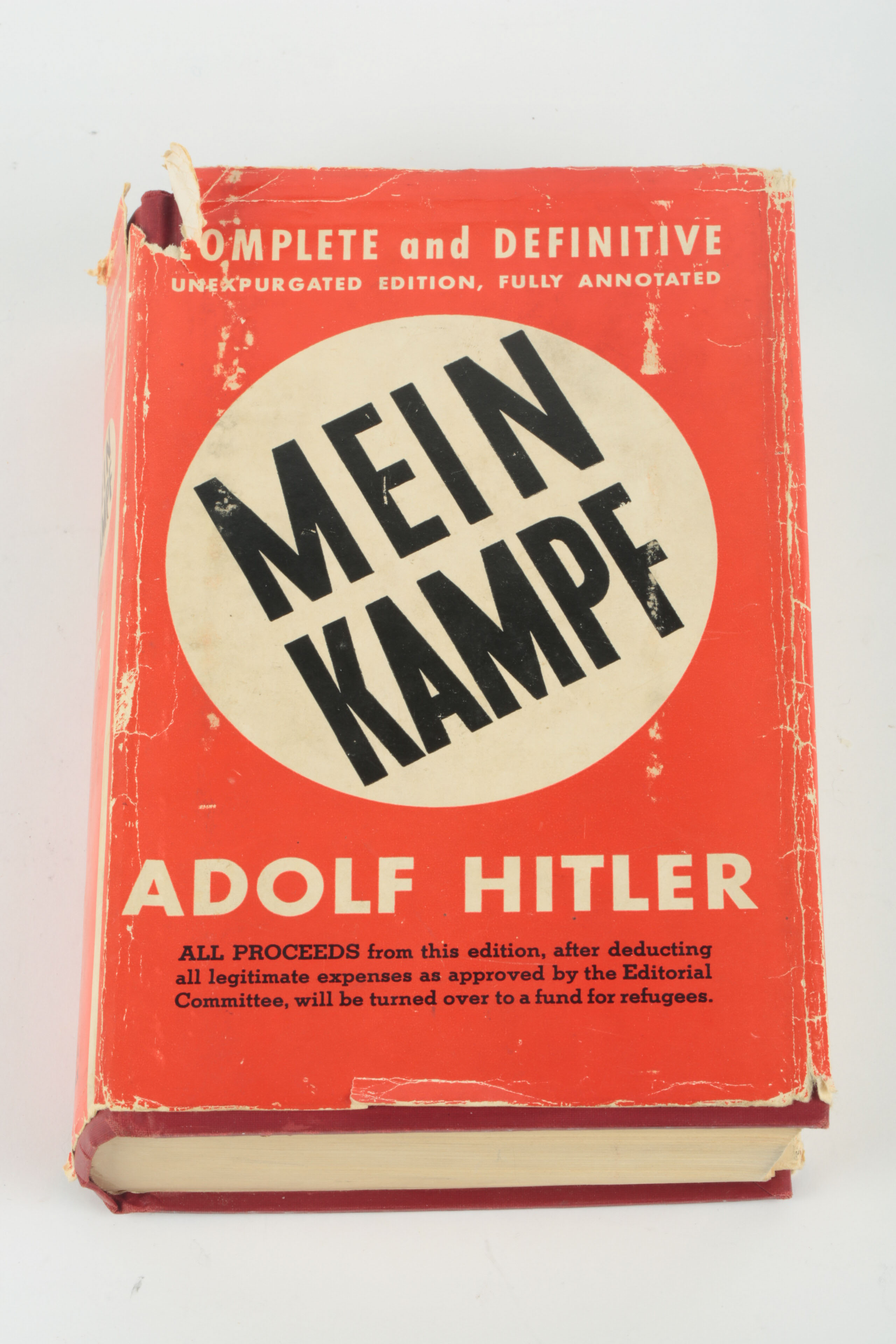1939 First American Edition of "Mein Kampf"