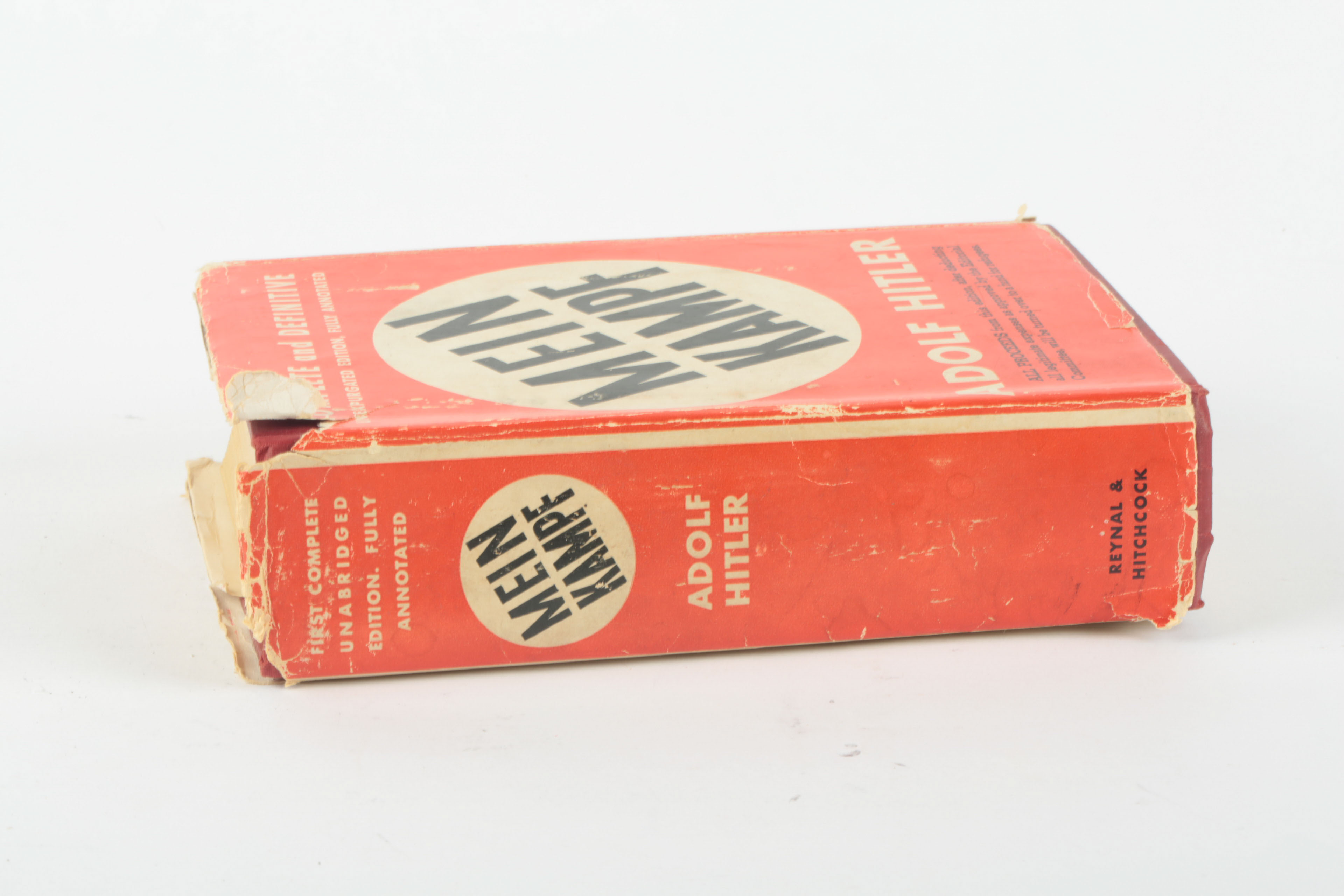 1939 First American Edition of "Mein Kampf"