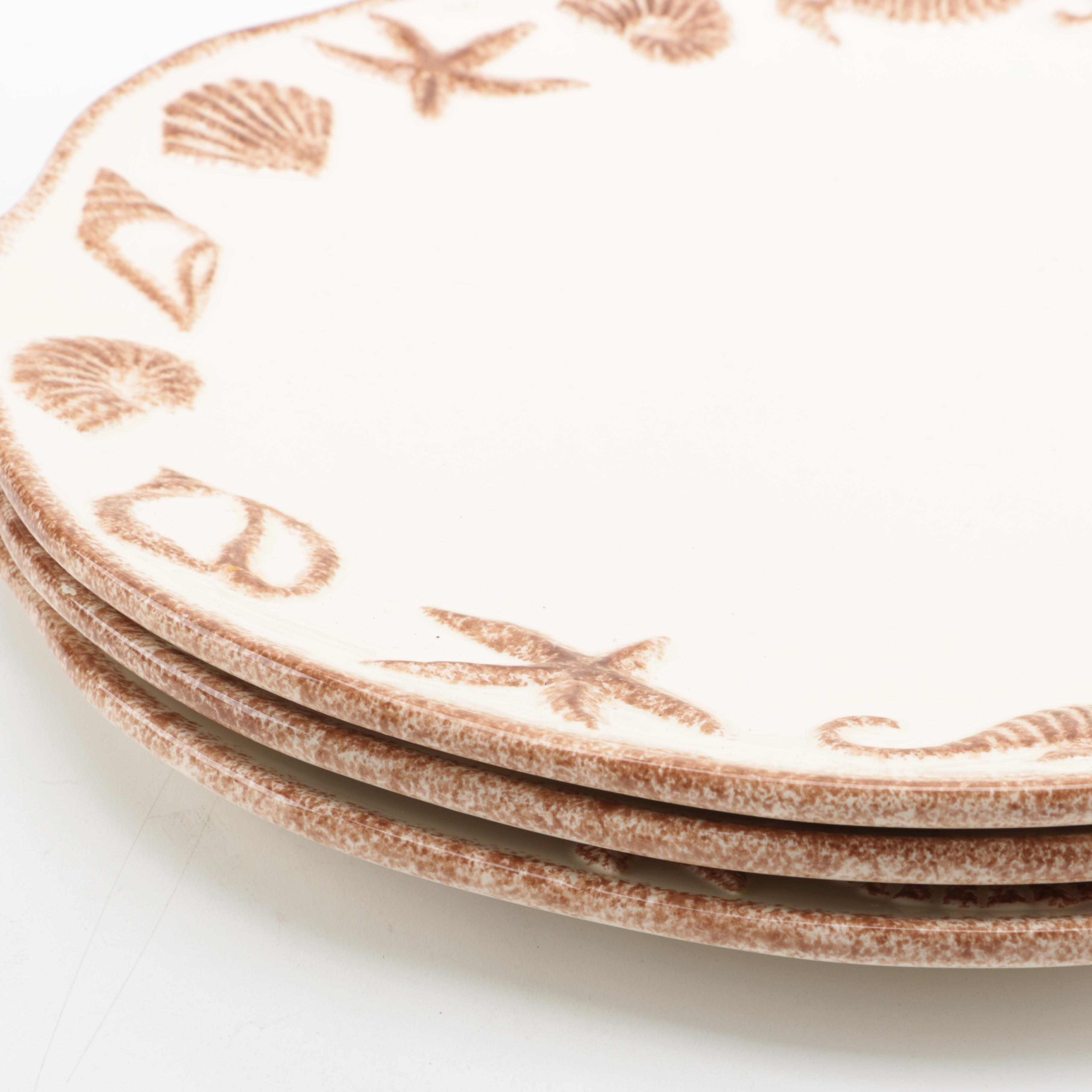 Zodax Ceramic Plate Set