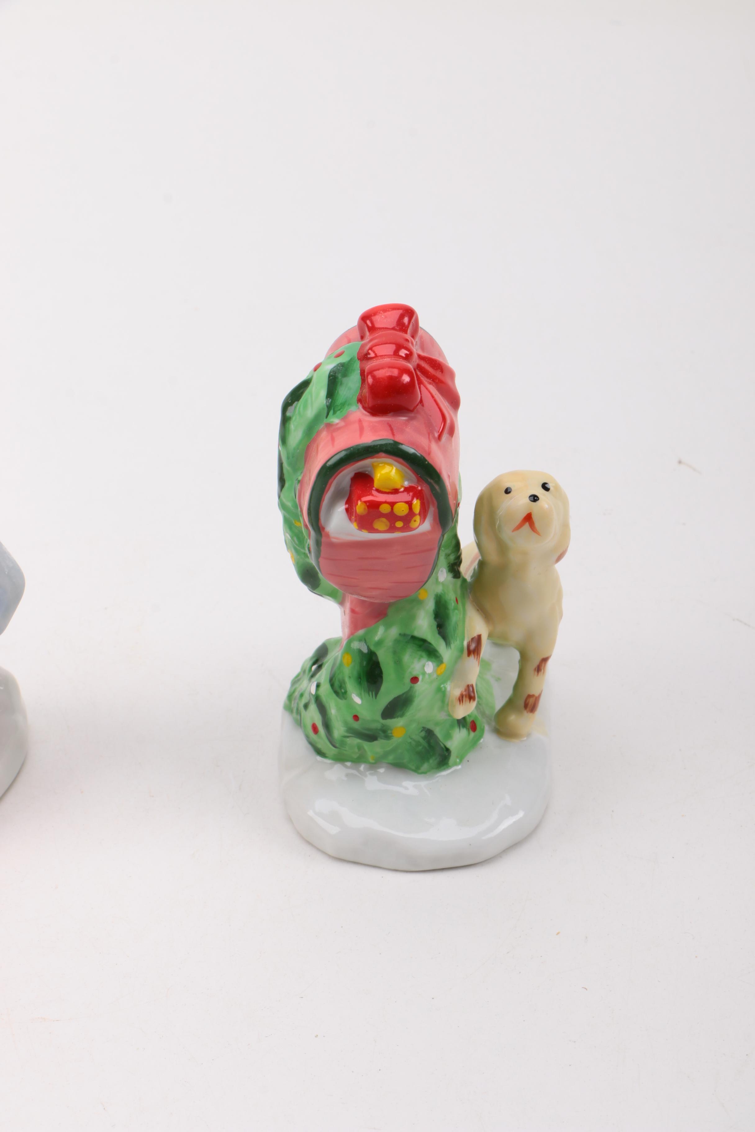 Figurines and Holiday Ornaments Including Goebel
