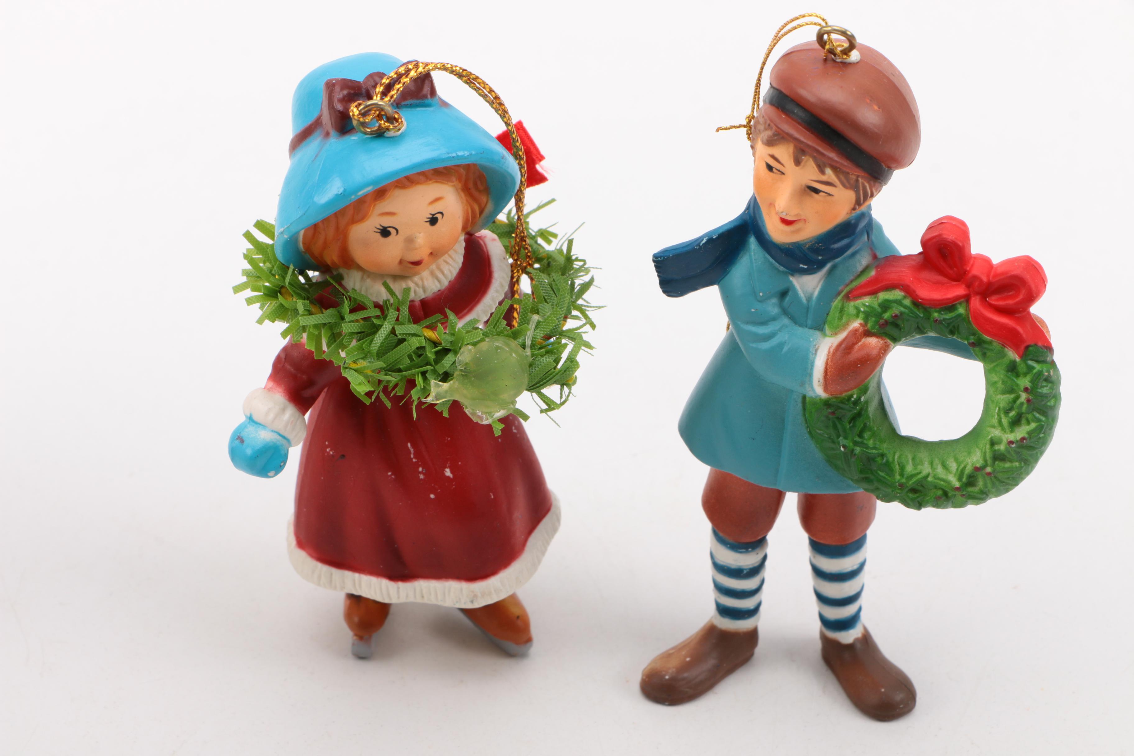 Figurines and Holiday Ornaments Including Goebel