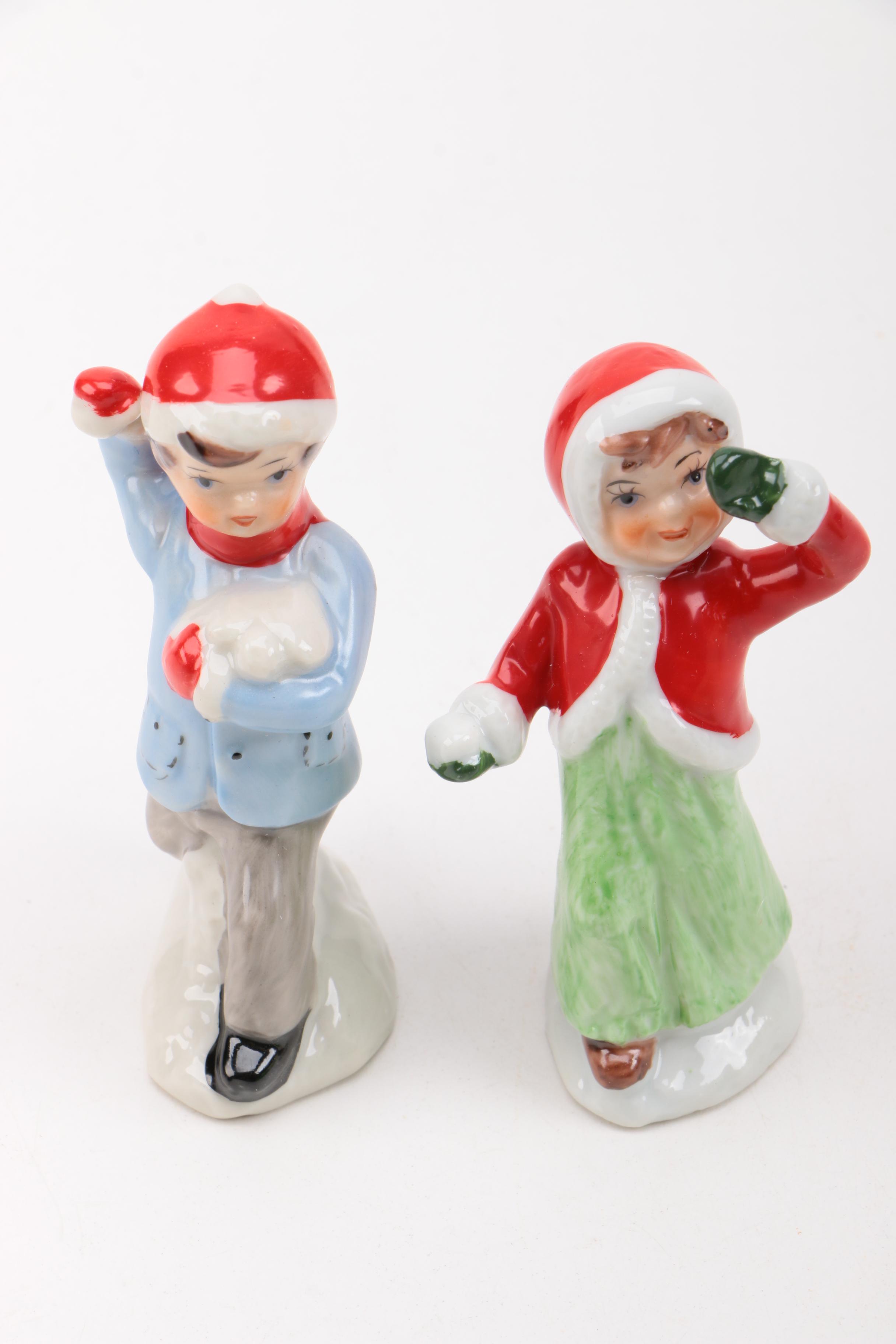 Figurines and Holiday Ornaments Including Goebel