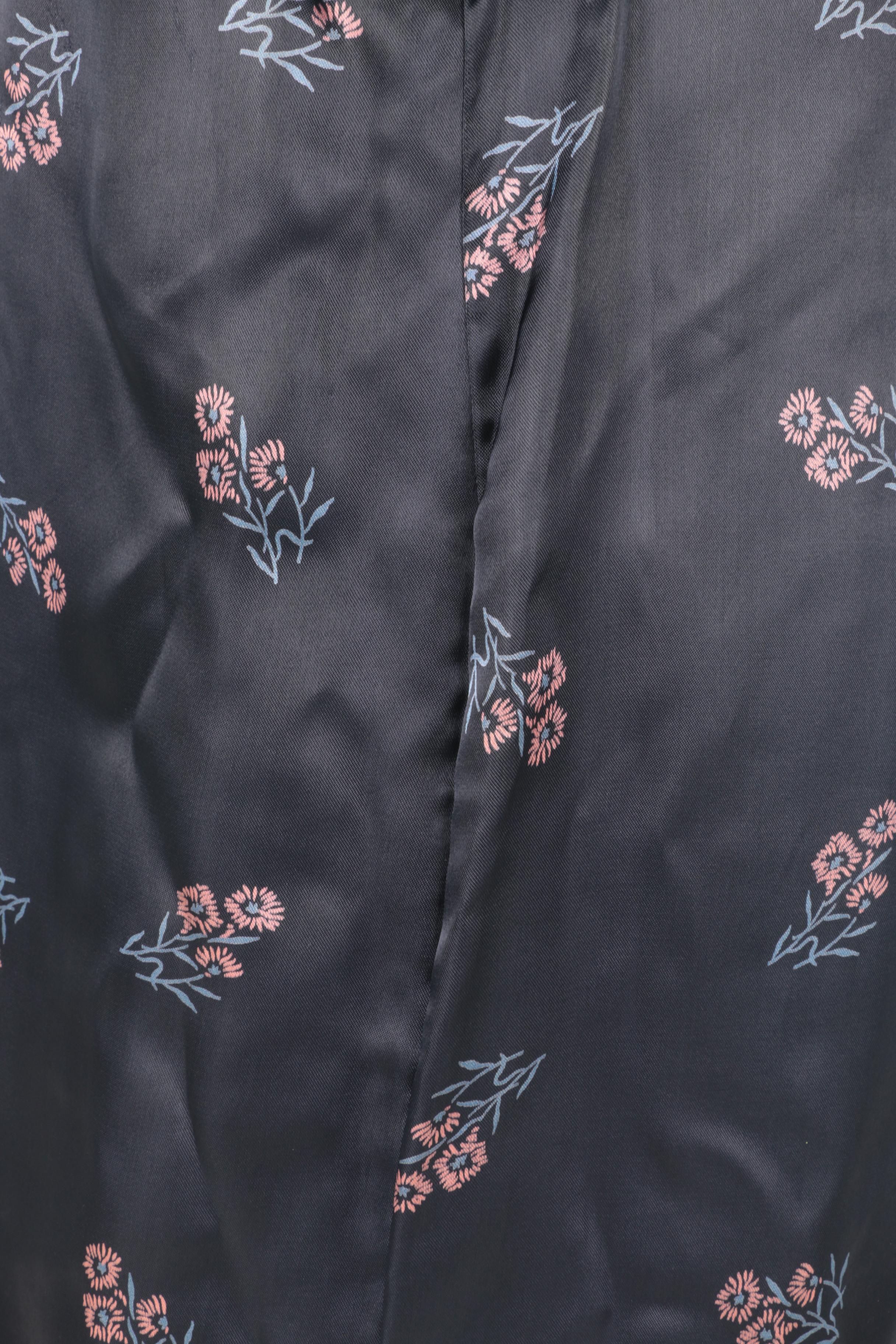 Women's Persian Lamb Coat with Mink Collar