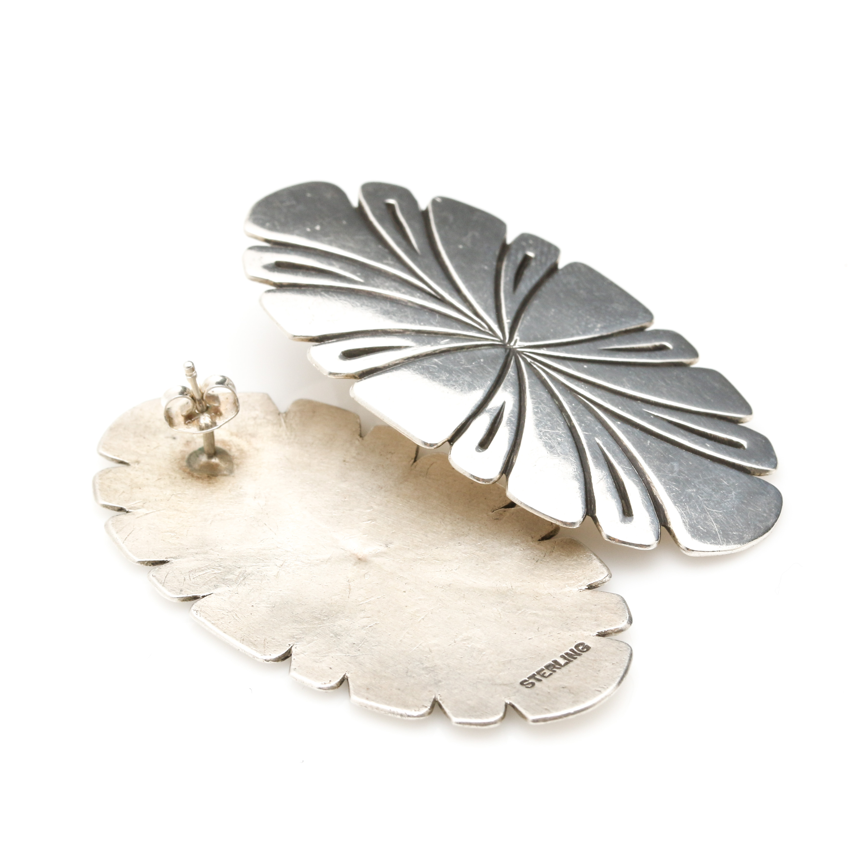 Steve Yellowhorse Navajo Earrings