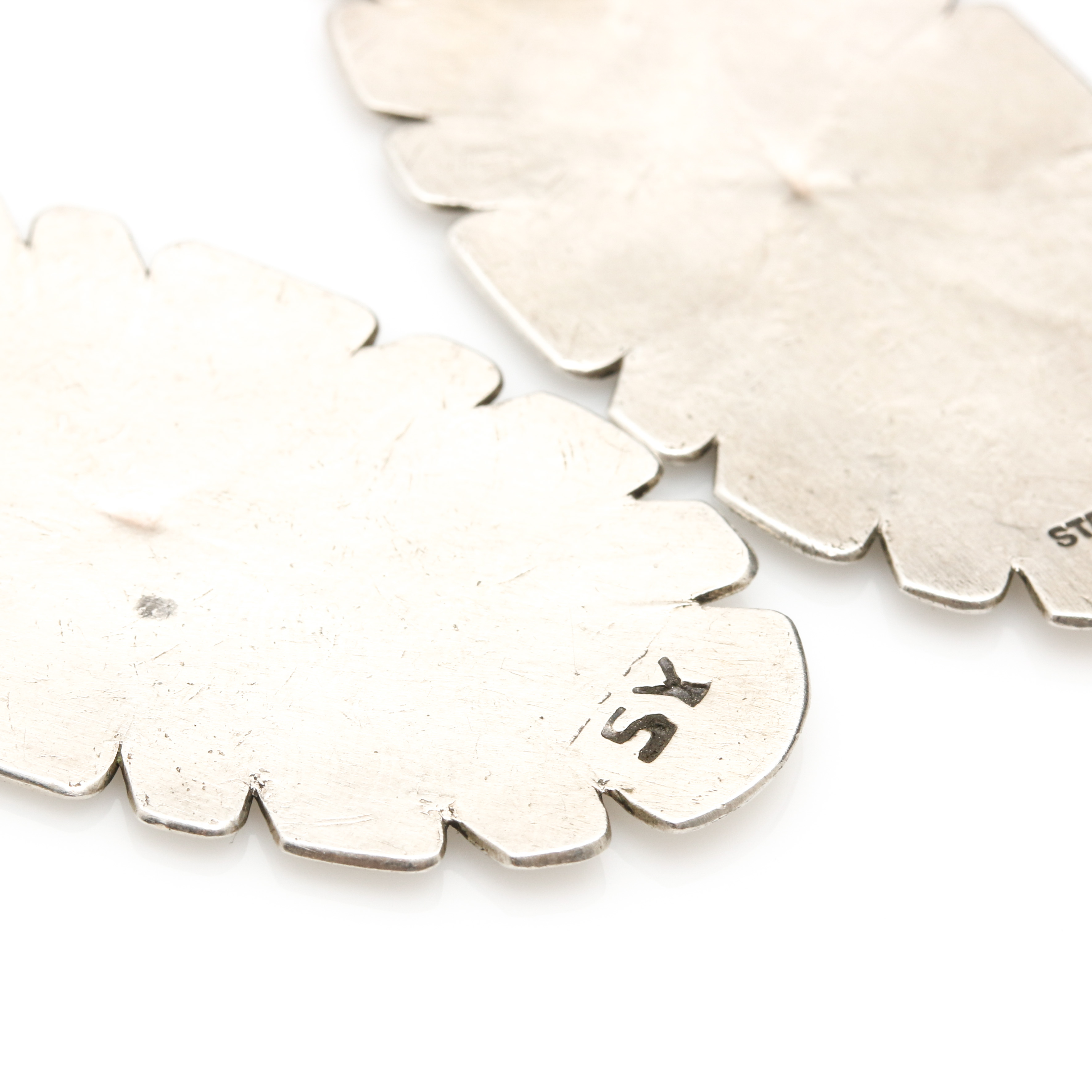 Steve Yellowhorse Navajo Earrings