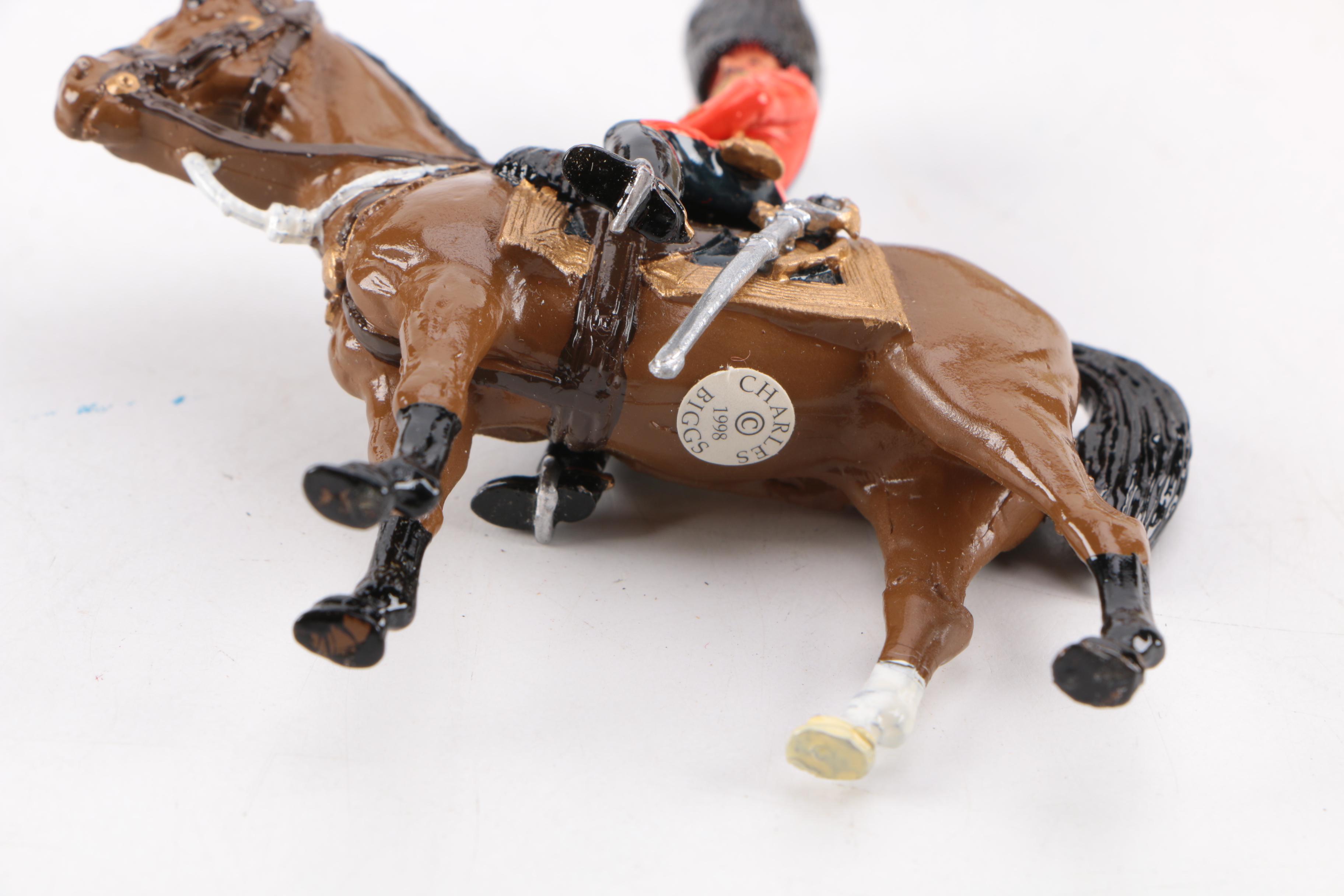 Collection of Metal Military Figurines