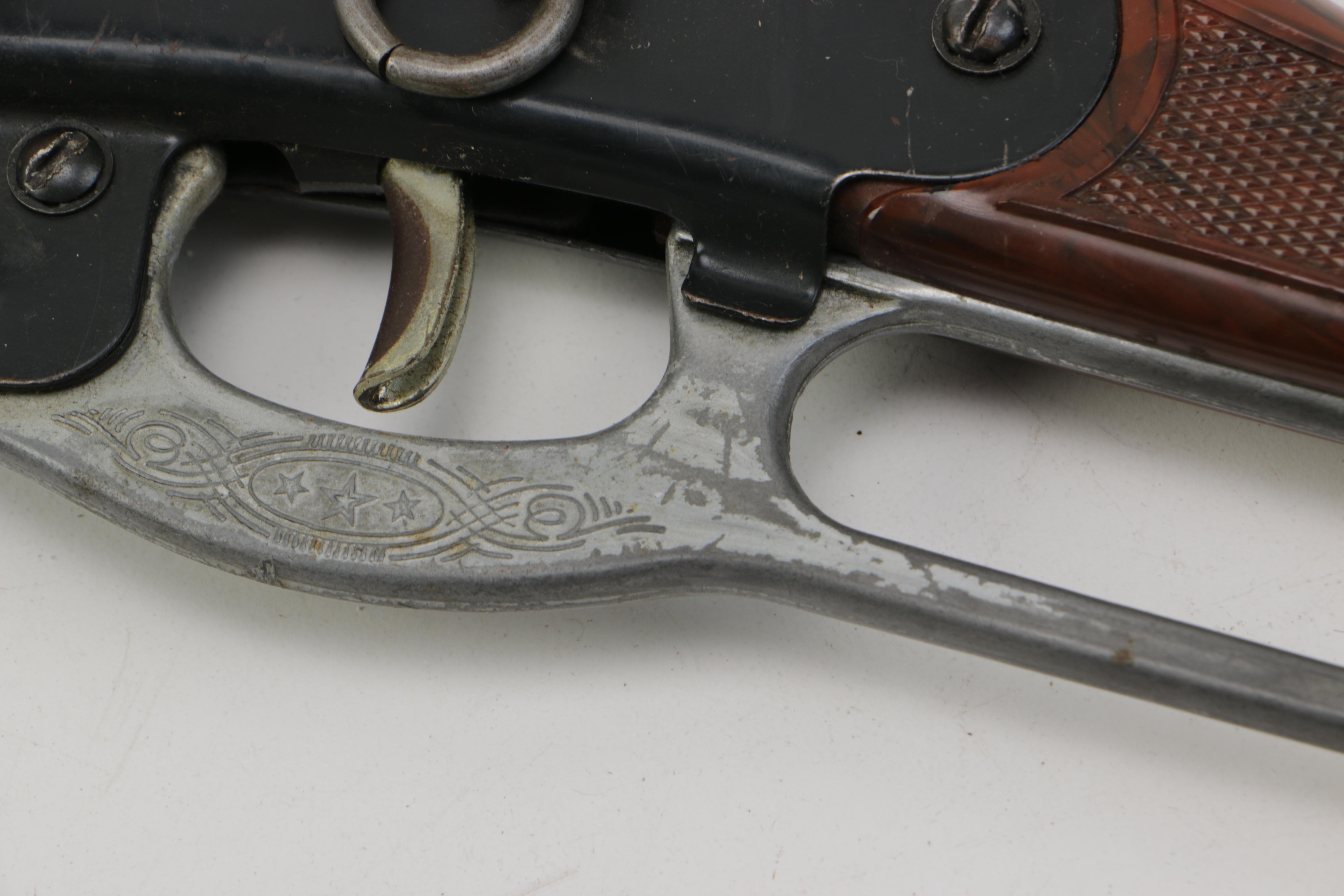 Pair of Play Rifles Featuring Davy Crockett