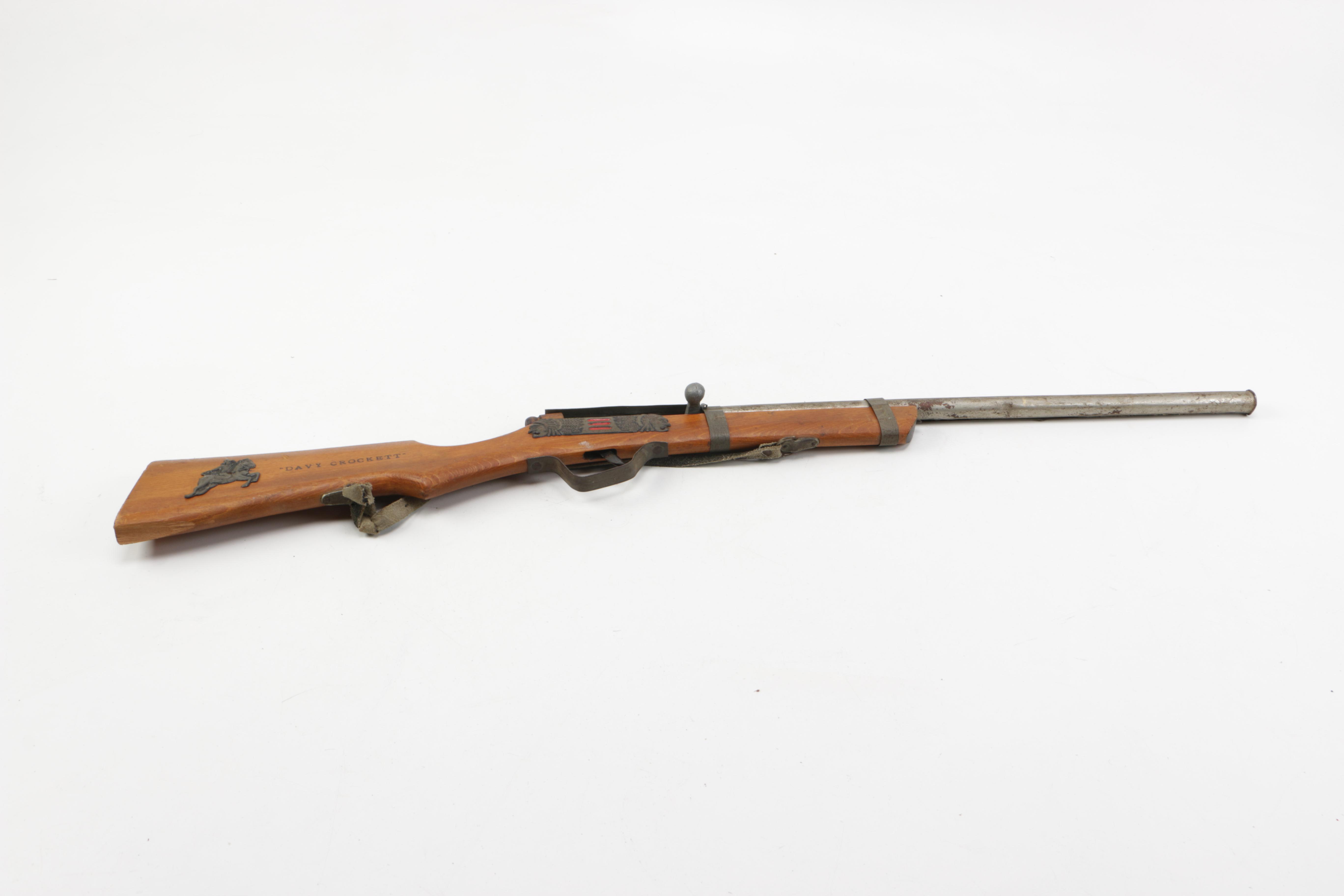 Pair of Play Rifles Featuring Davy Crockett