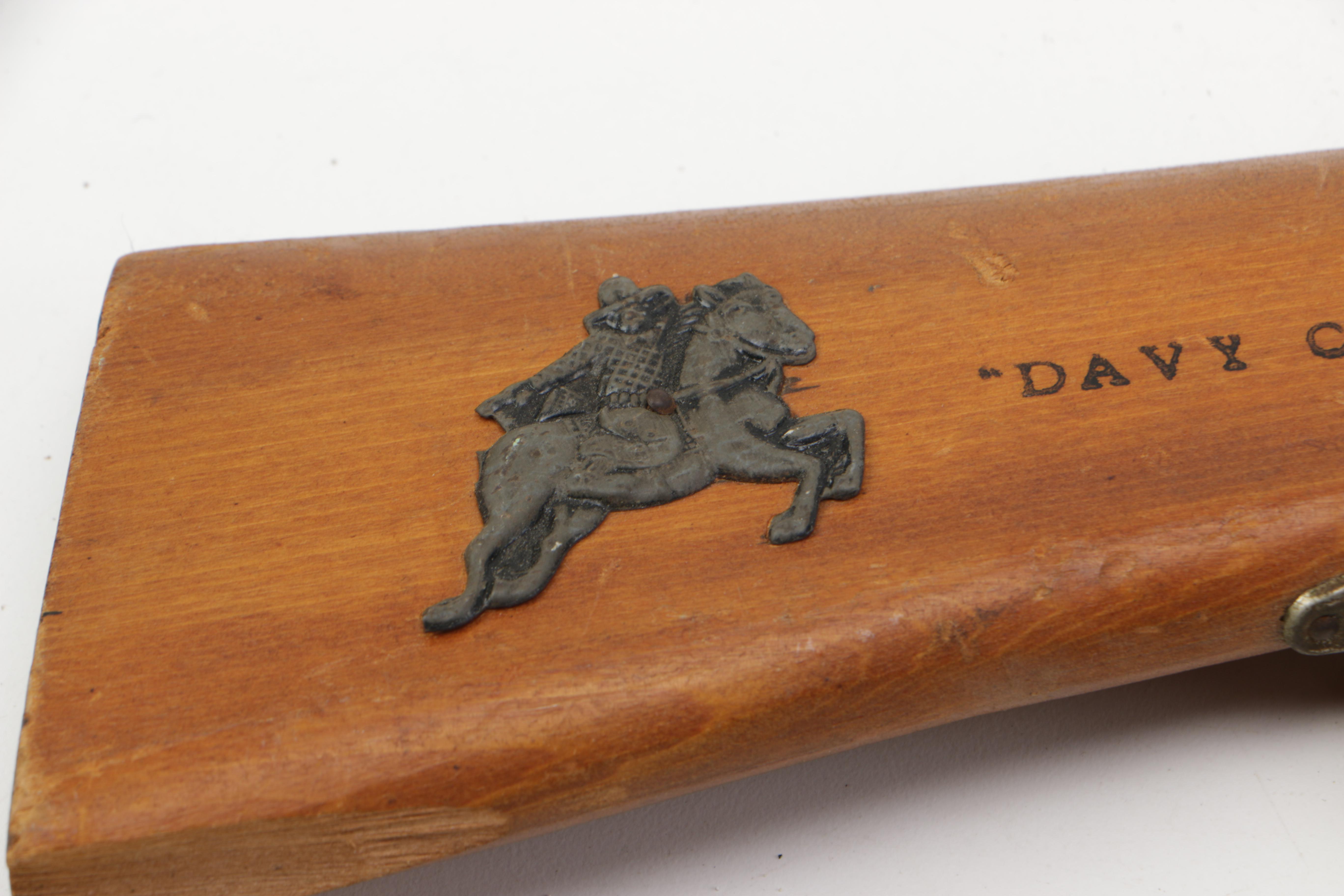 Pair of Play Rifles Featuring Davy Crockett