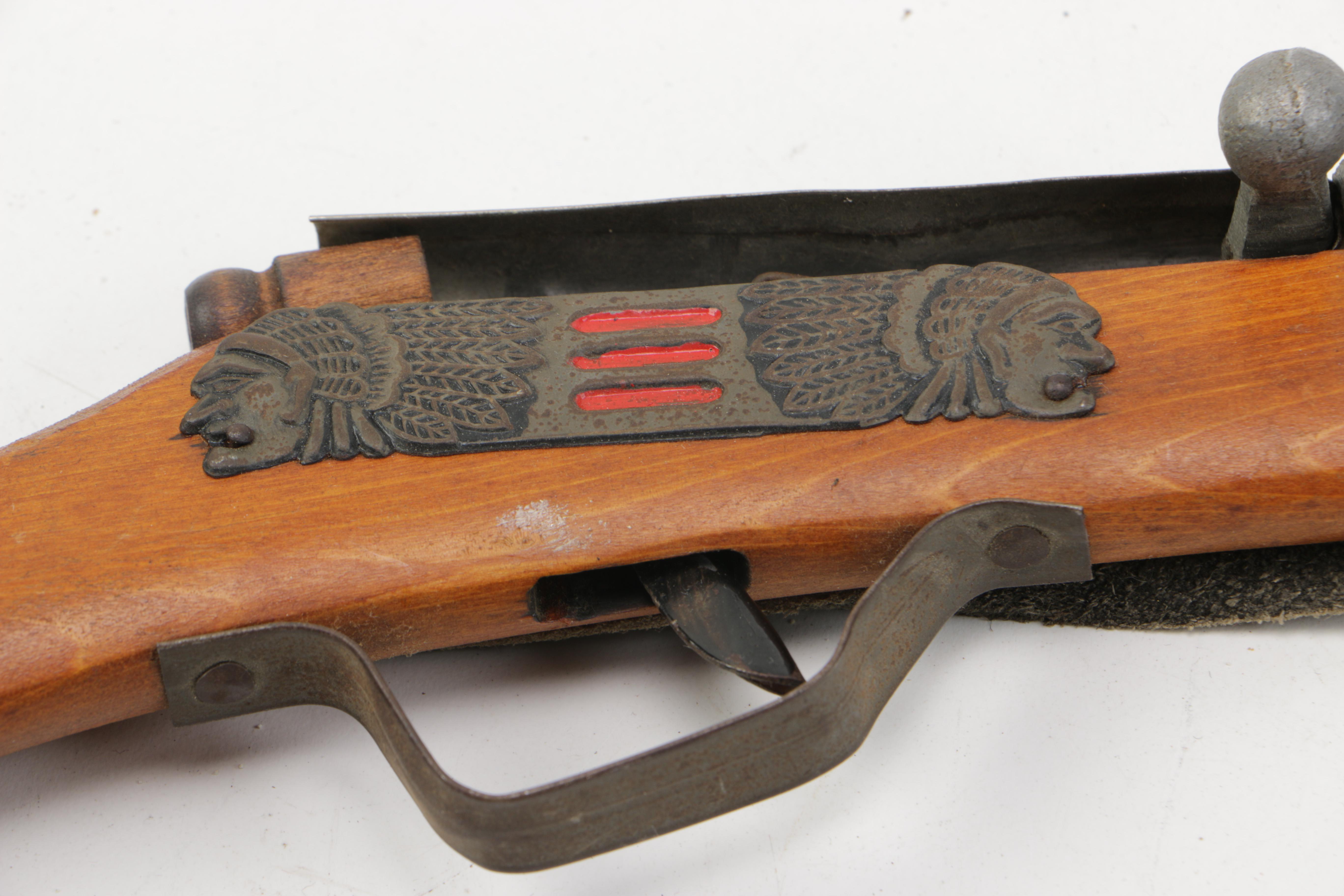 Pair of Play Rifles Featuring Davy Crockett