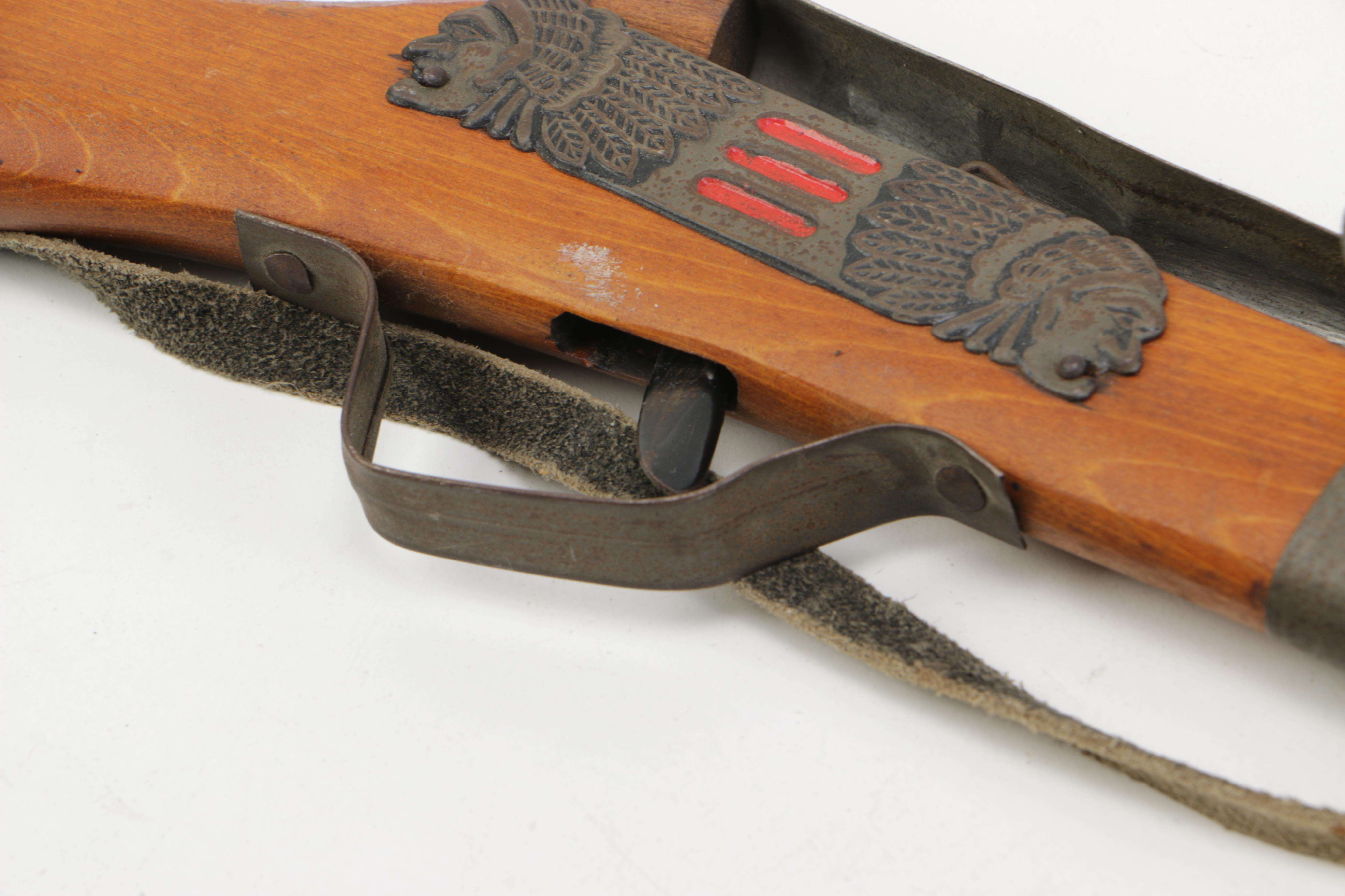 Pair of Play Rifles Featuring Davy Crockett