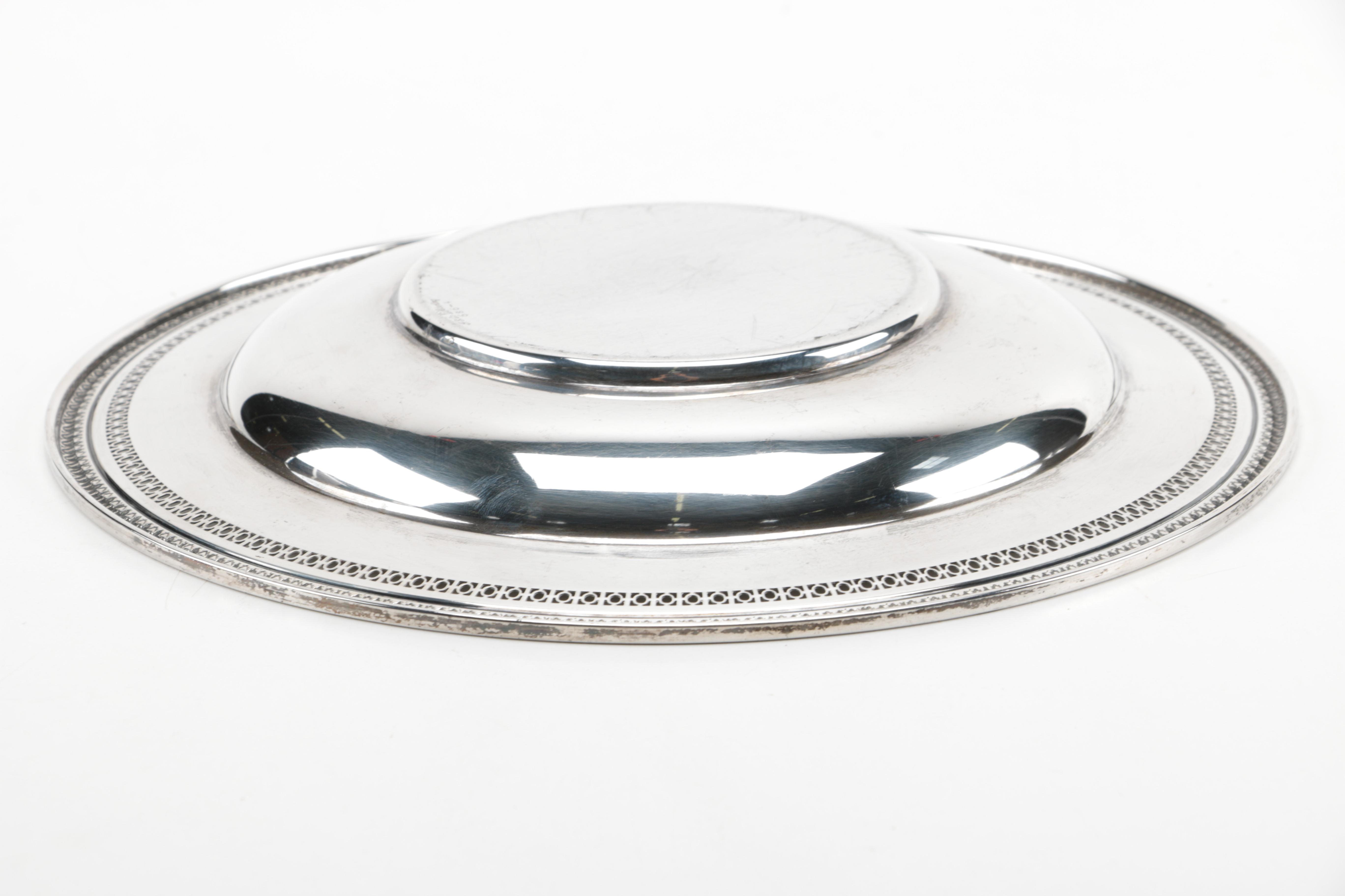 International Silver Co. Sterling Silver Dish