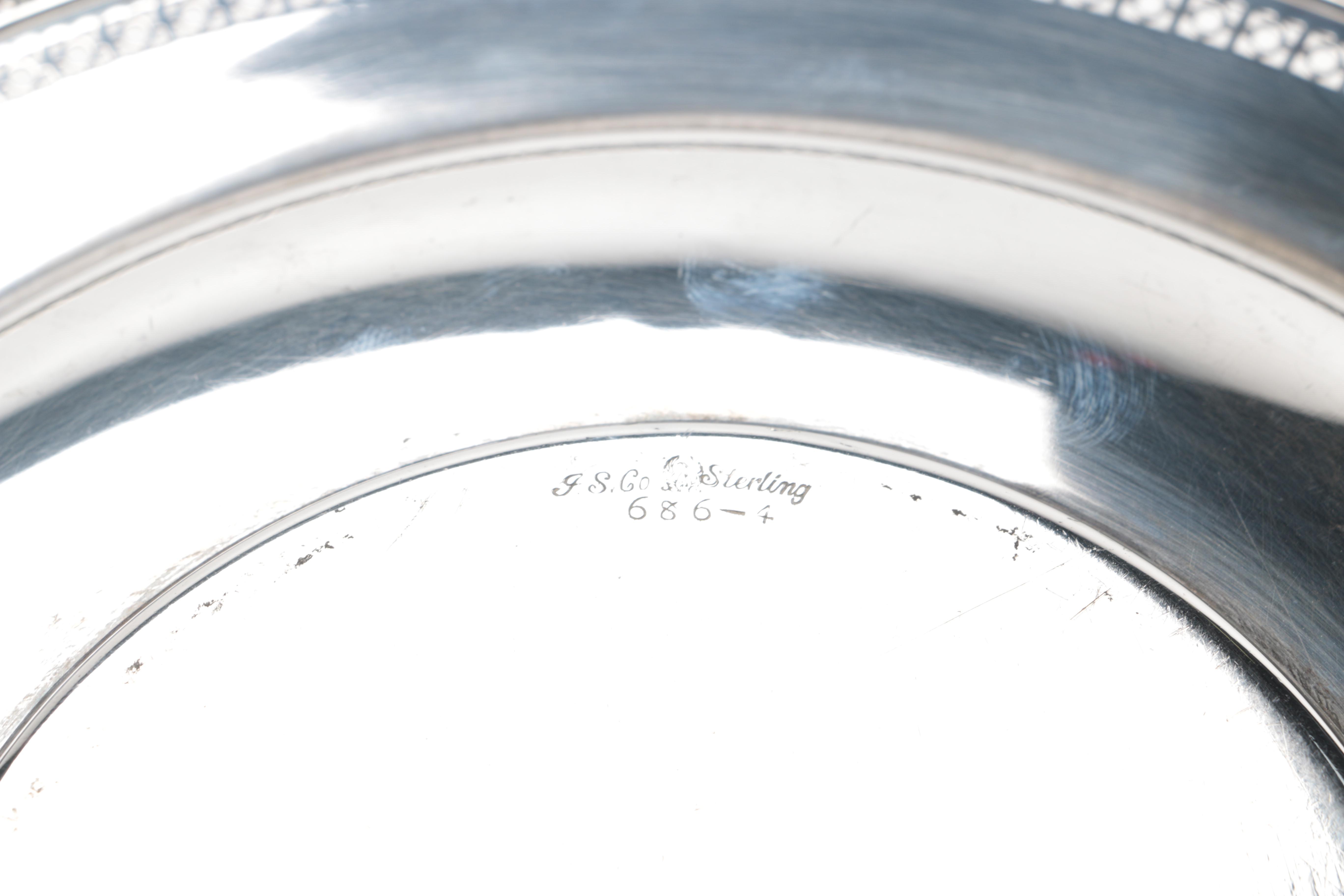 International Silver Co. Sterling Silver Dish