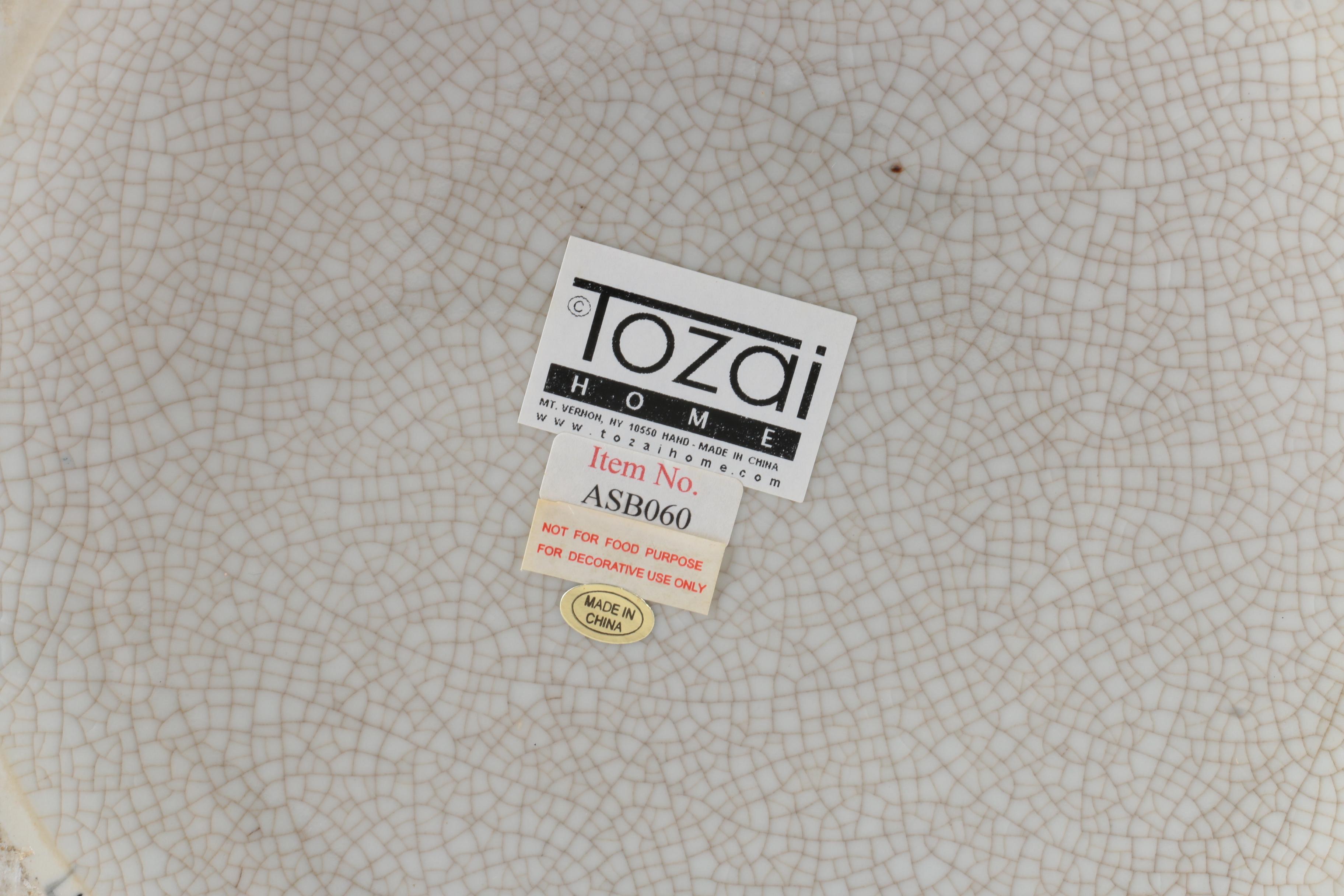 Set of Tozai Home Ceramic Ginger Jars