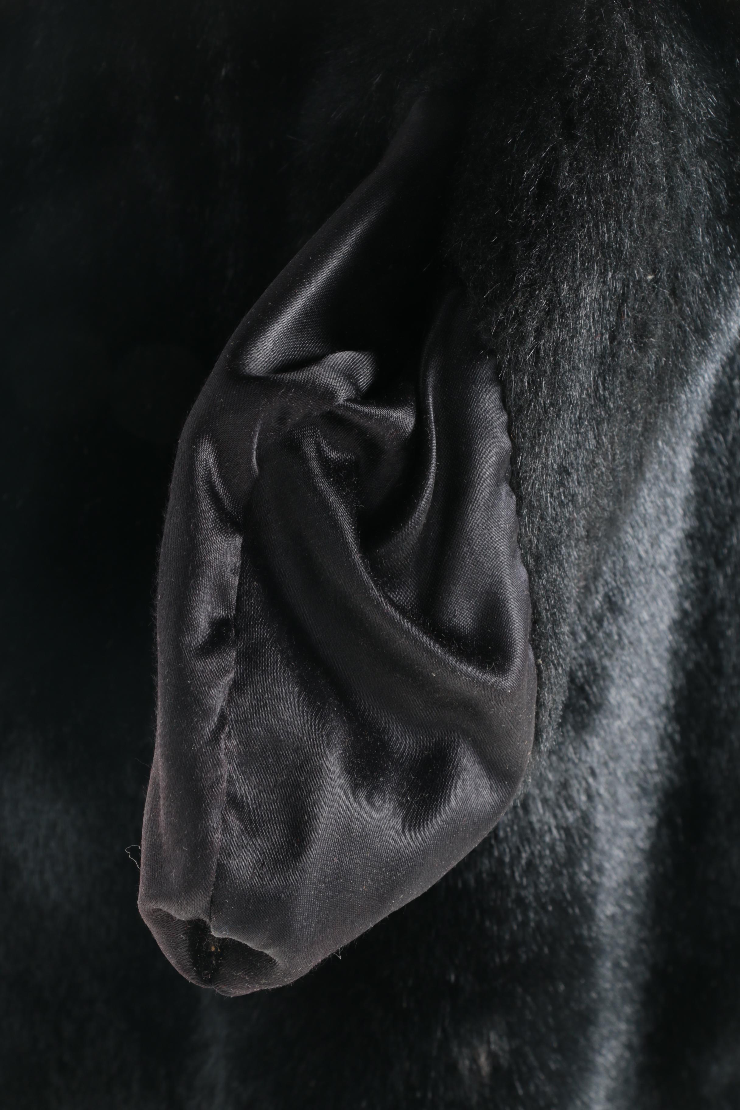 Vintage Carol Brent Faux Fur Coat