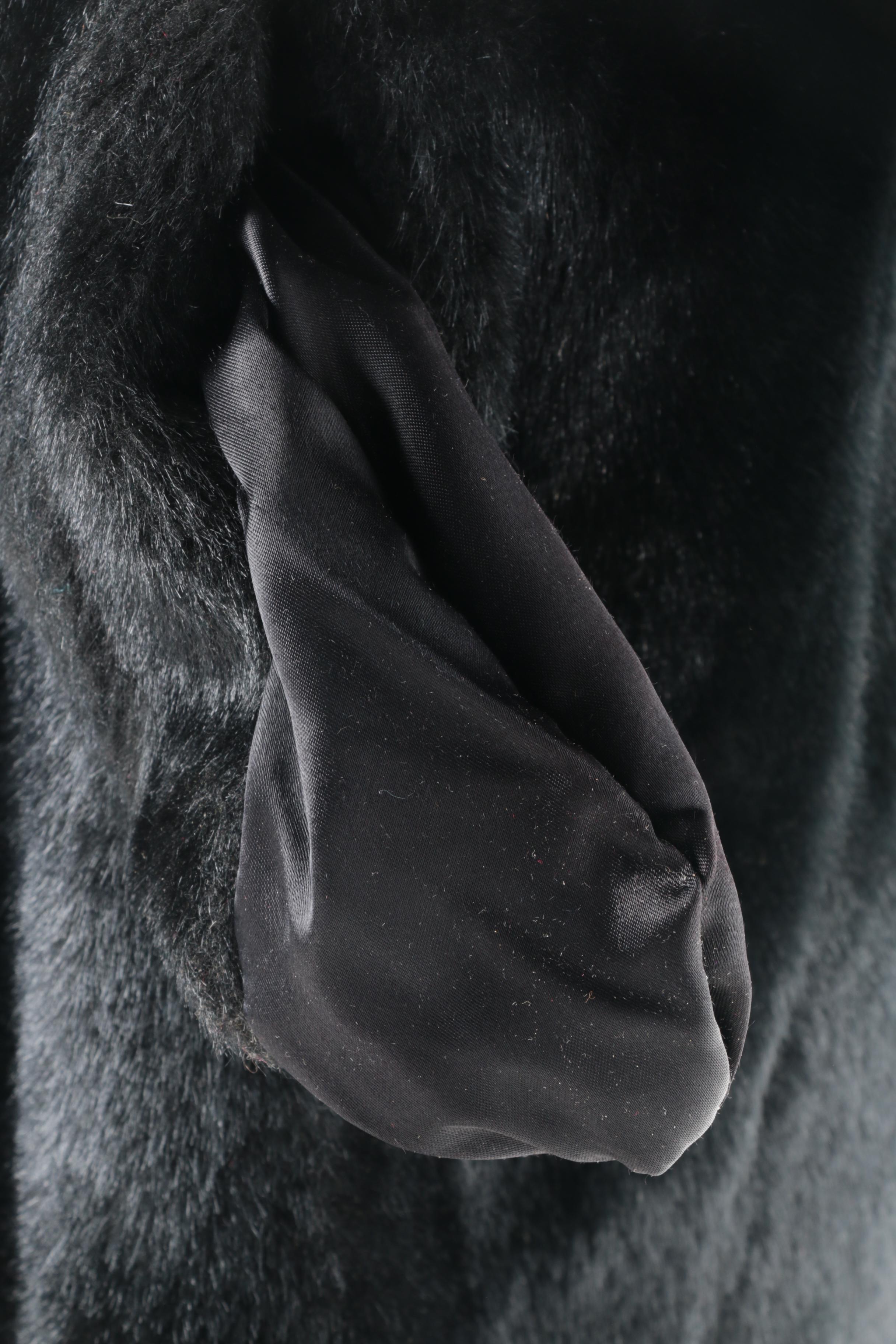 Vintage Carol Brent Faux Fur Coat