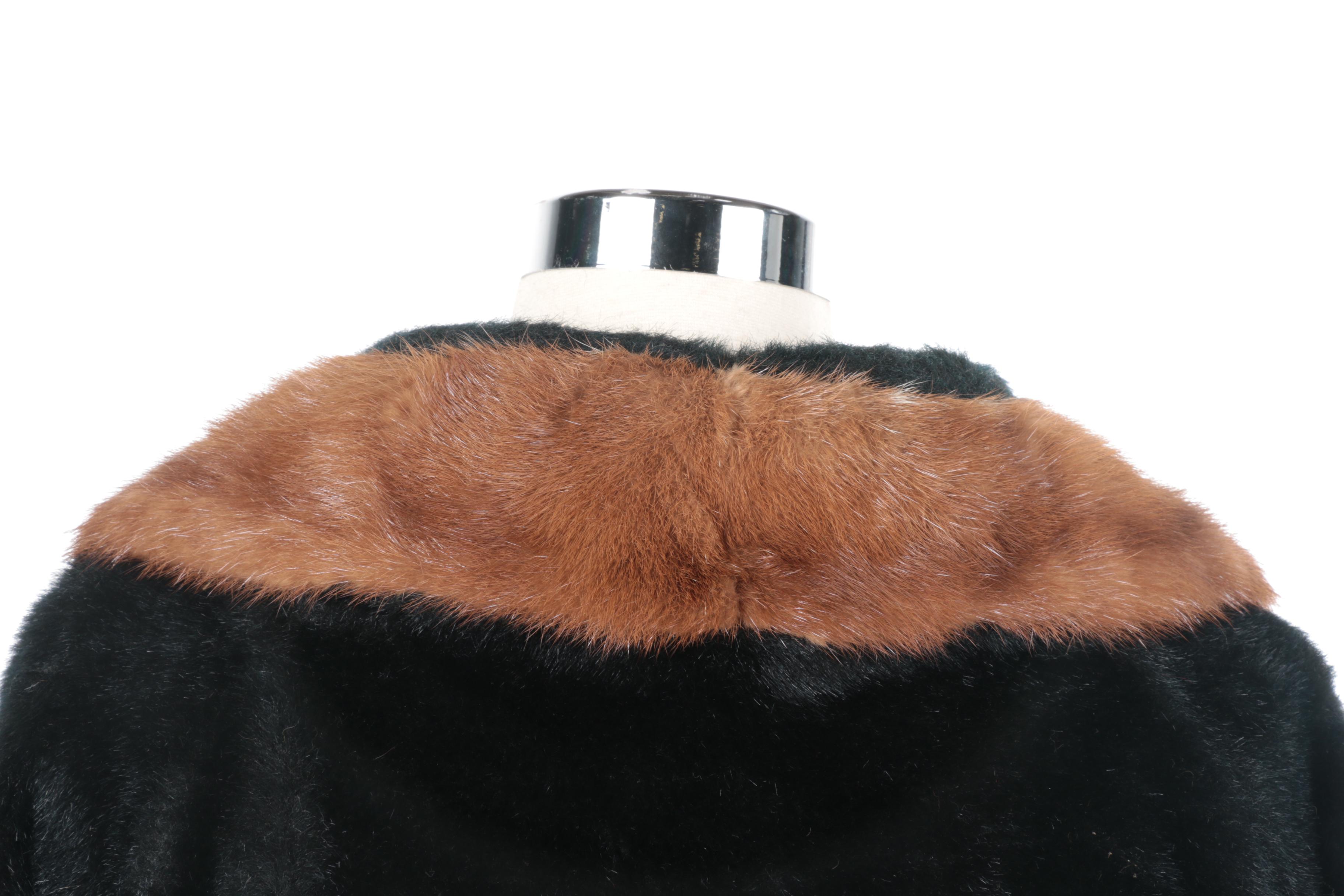 Vintage Carol Brent Faux Fur Coat