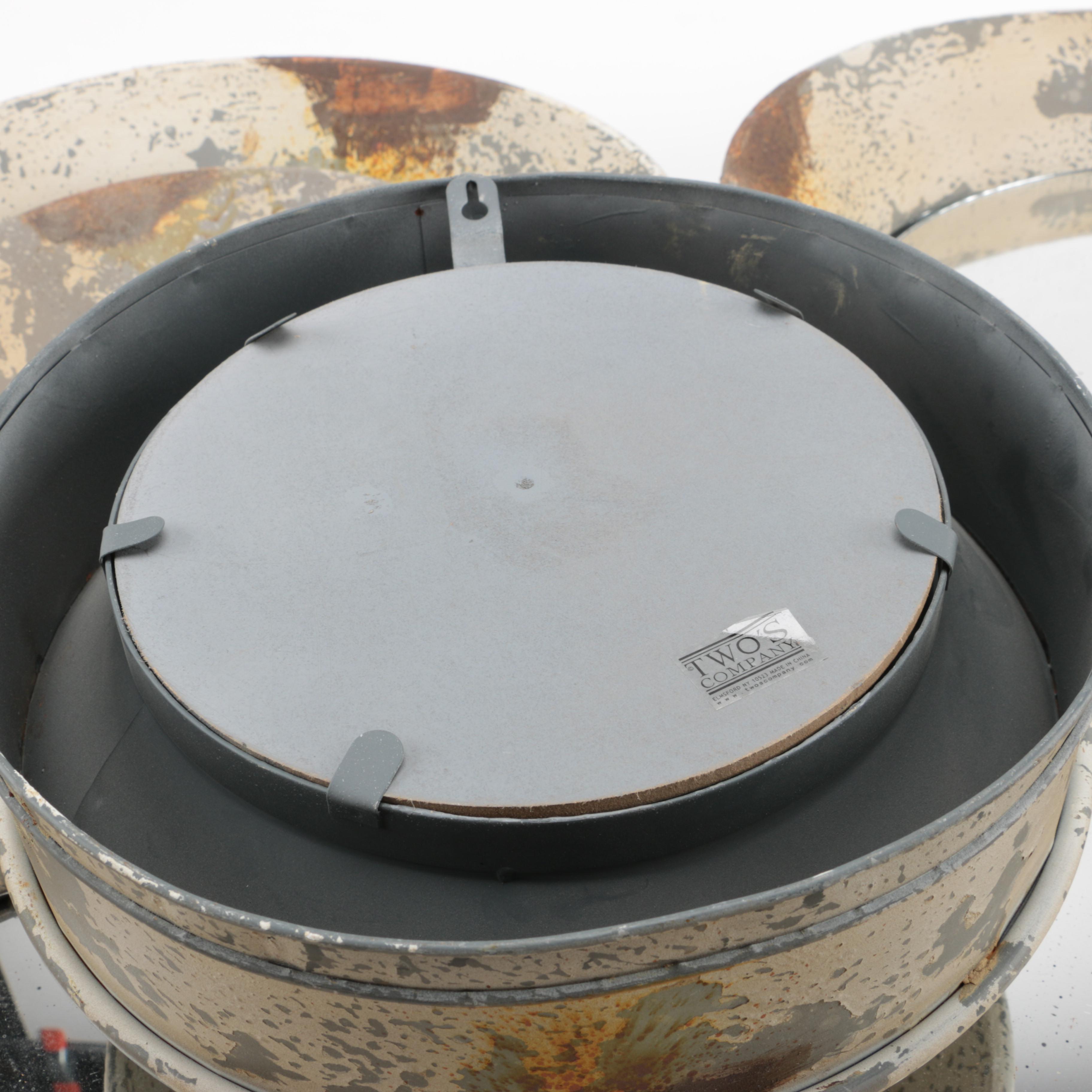 Collection of Two's Company Decorative Wall Mirrors with Wall Hooks