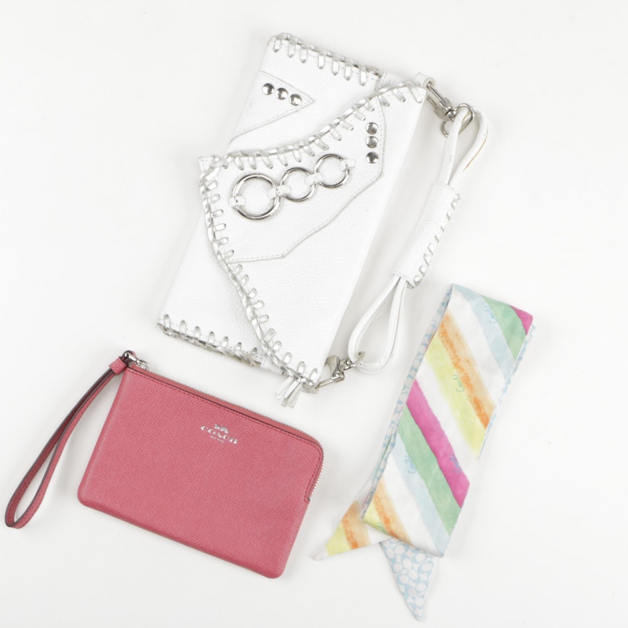 Wristlets and a Scarf Including Coach