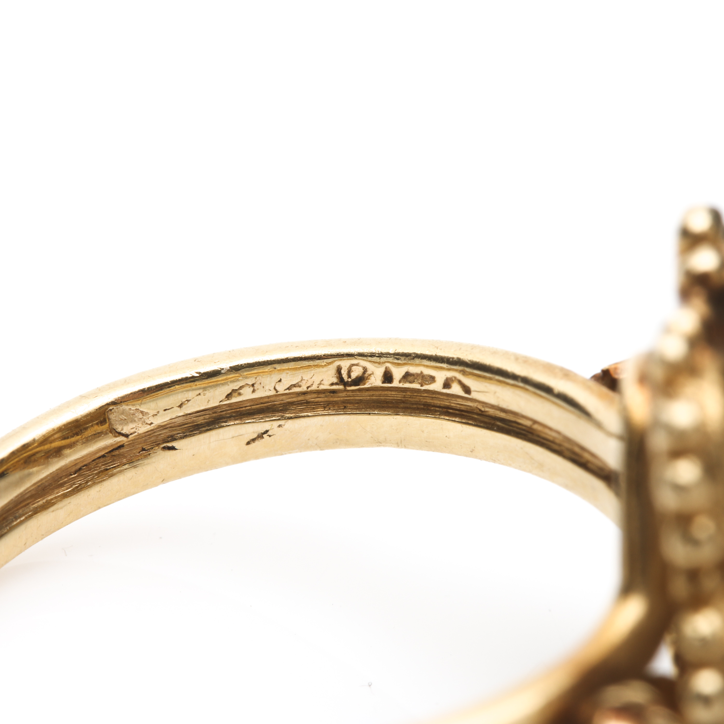 14K Yellow Gold Opal Ring