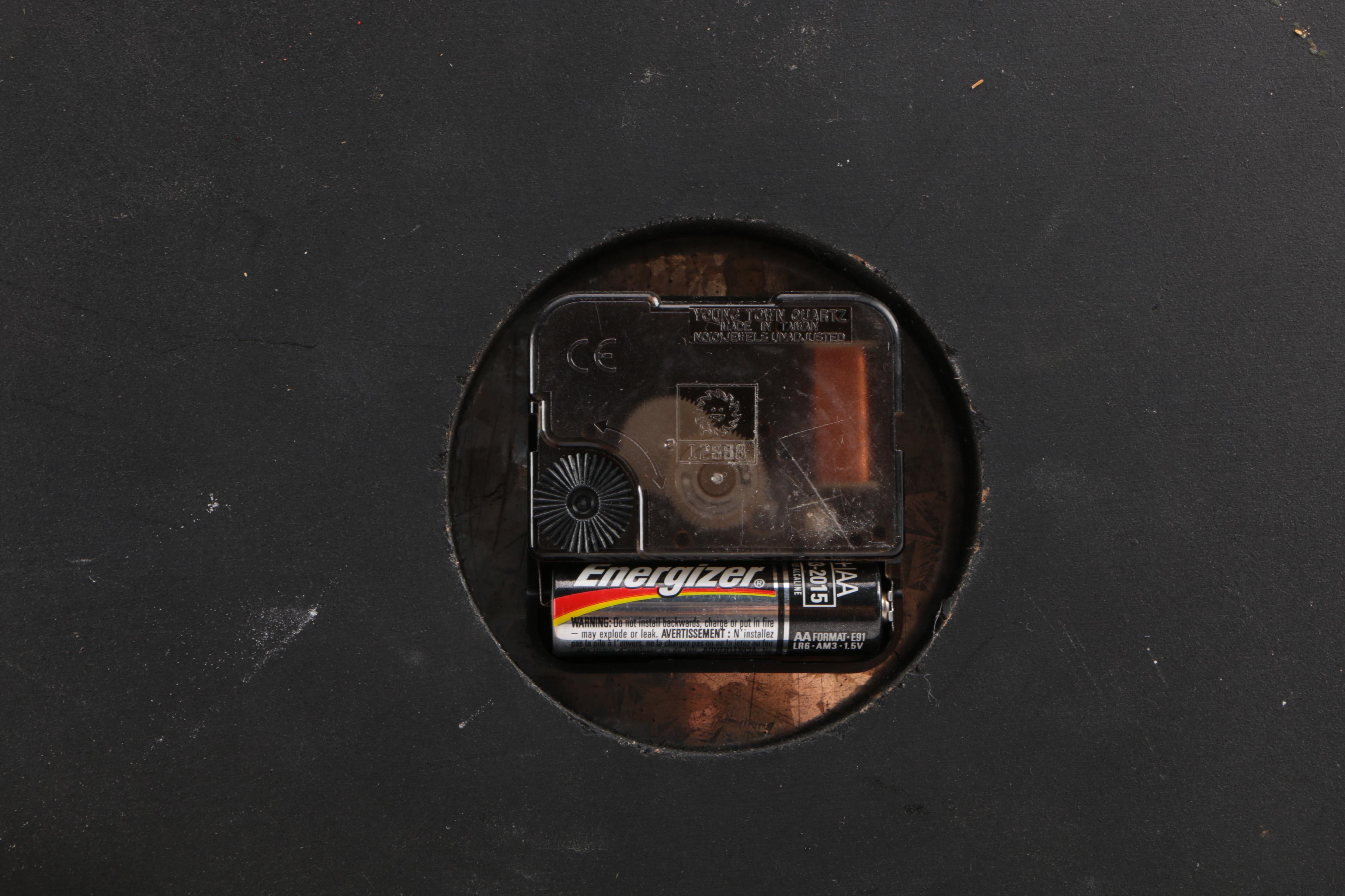 Wood Tone "ship's Time" Porthole Clock