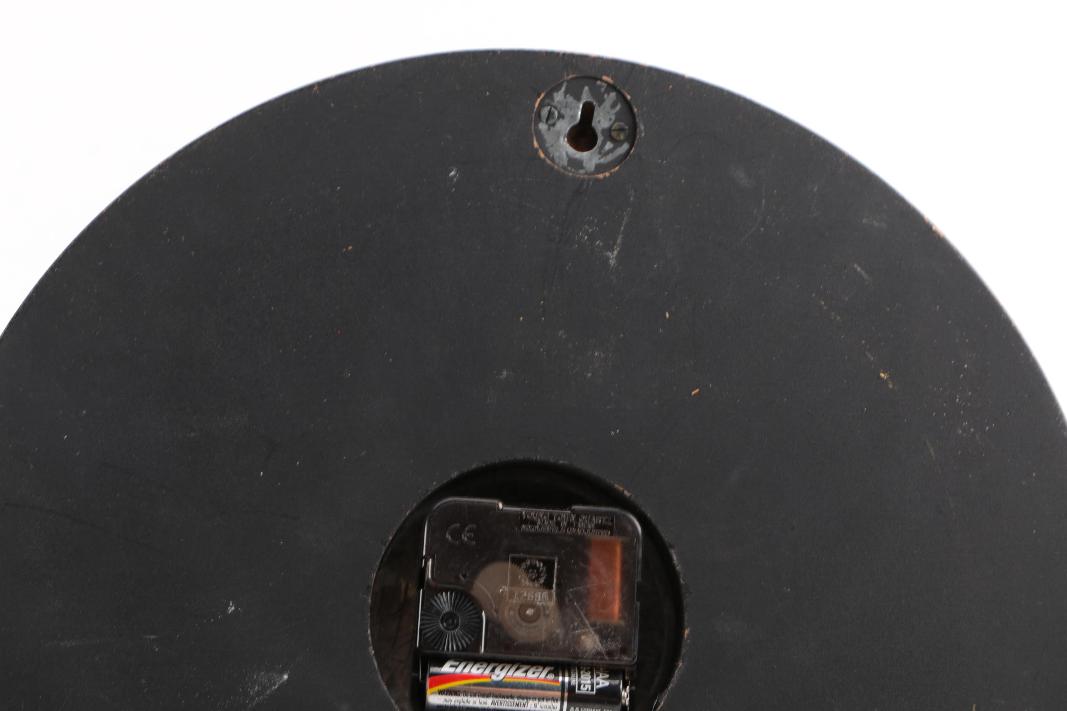 Wood Tone "ship's Time" Porthole Clock