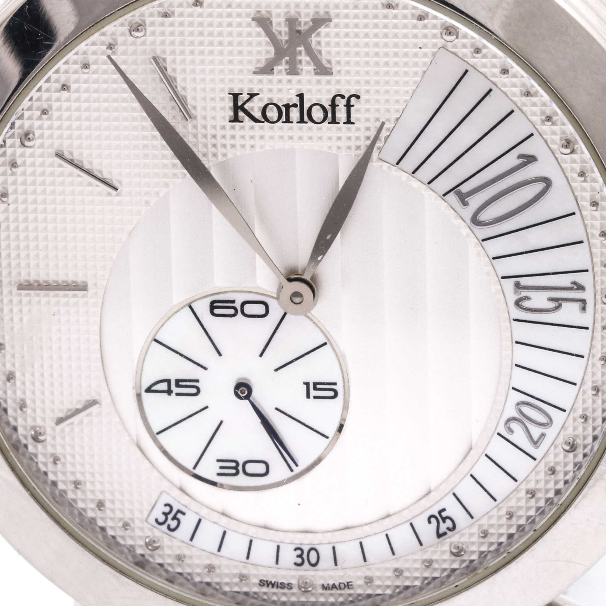Korloff "Odyssey" Dual Dial Reversible Watch